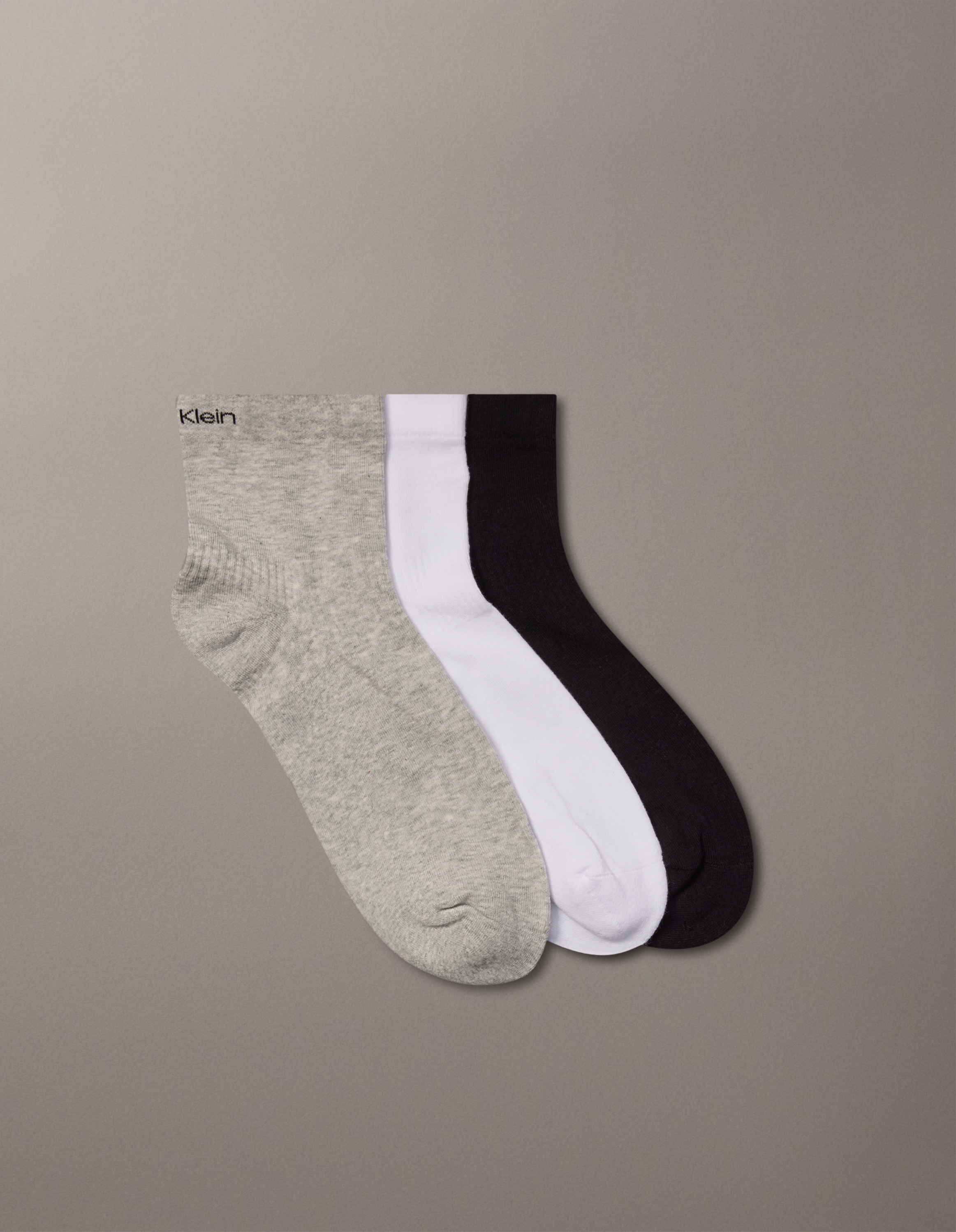 3 Pack Cotton Cushion Quarter Socks