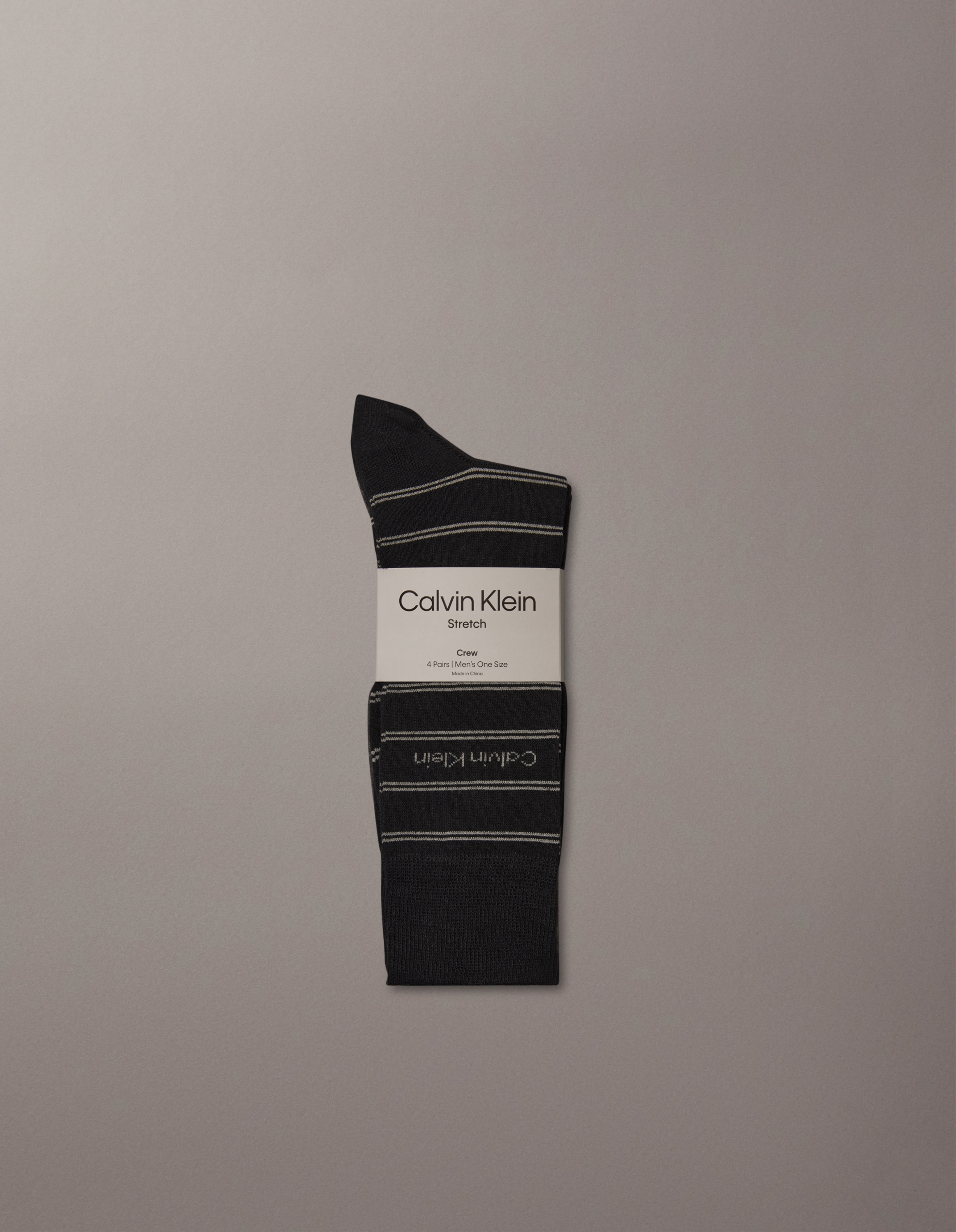 4 Pack Dress Crew Socks