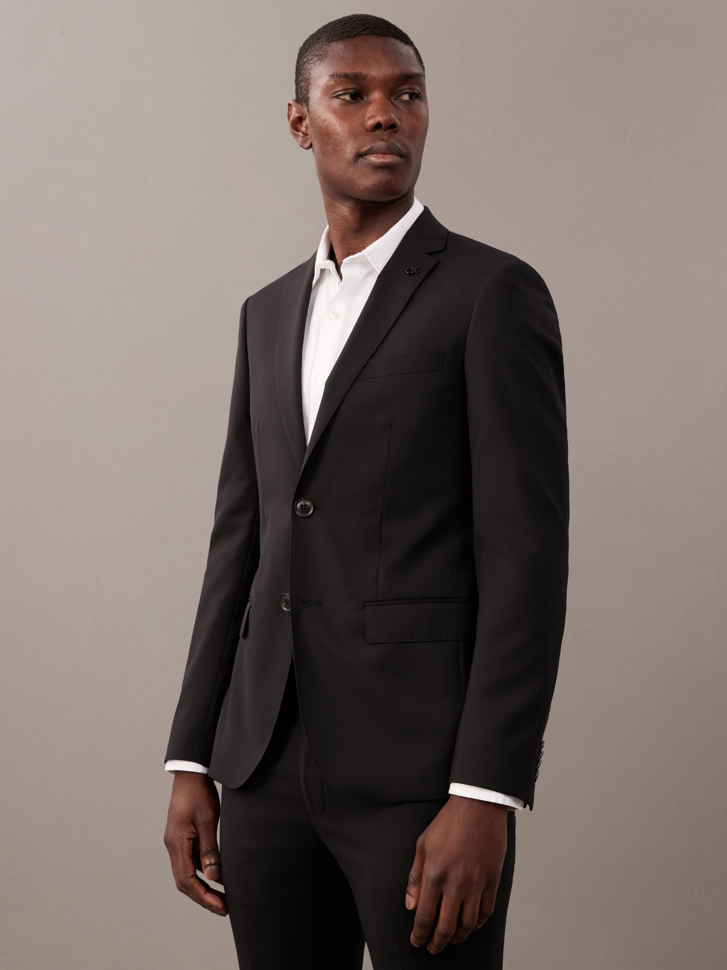 X-Slim Twill Suit Jacket
