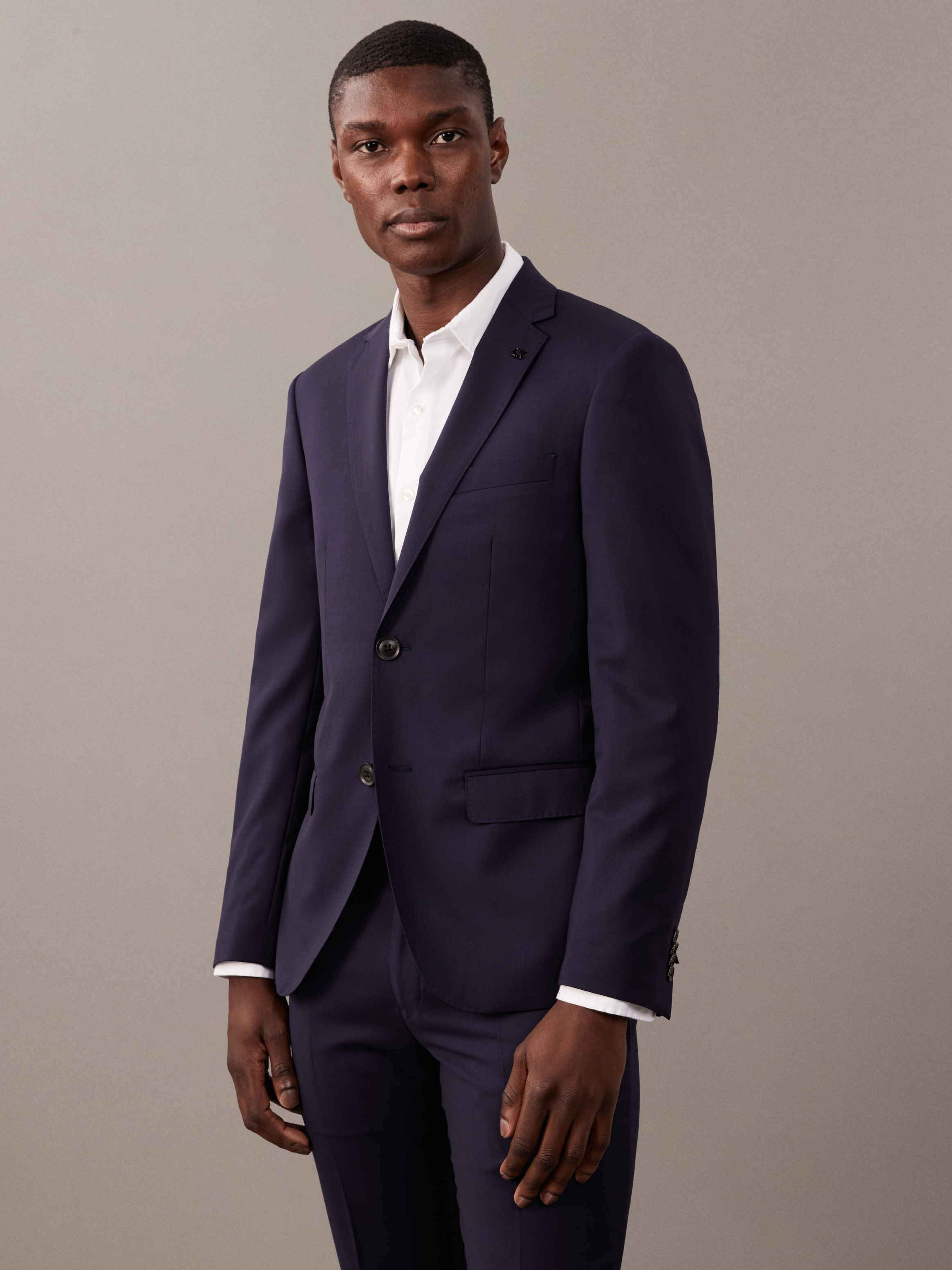 X-Slim Twill Suit Jacket