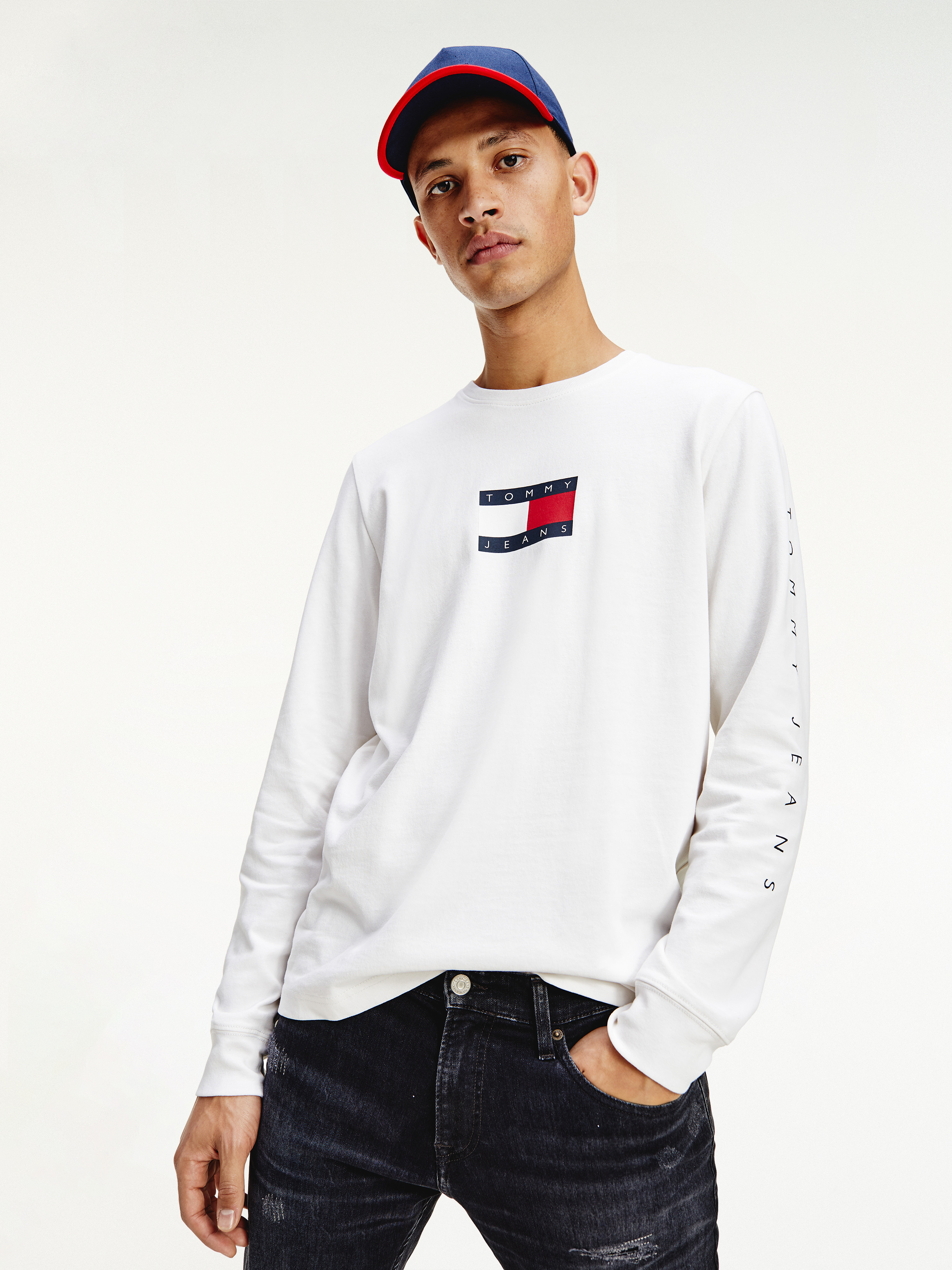 tommy jeans t shirt flag