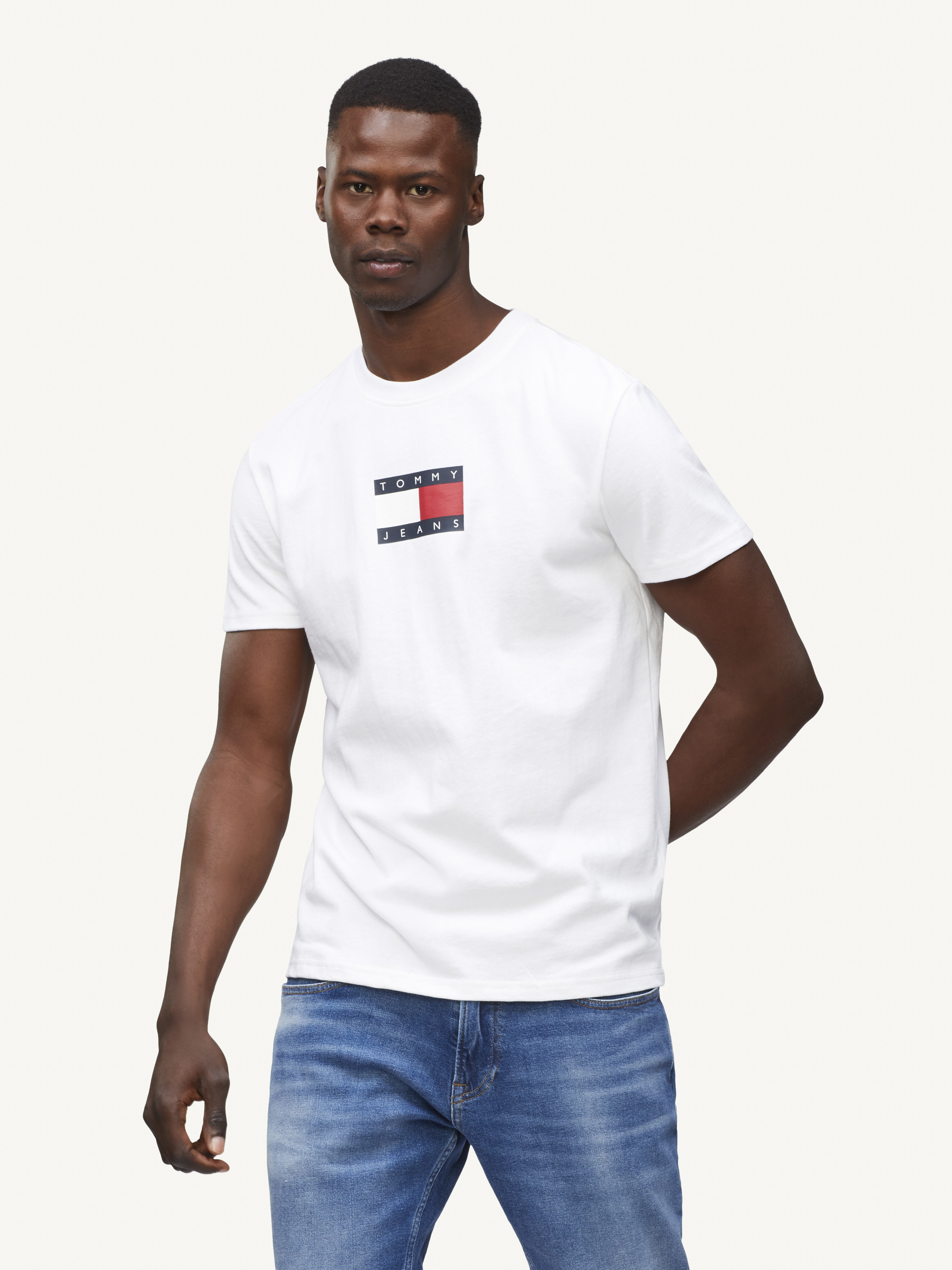 tommy badge t shirt