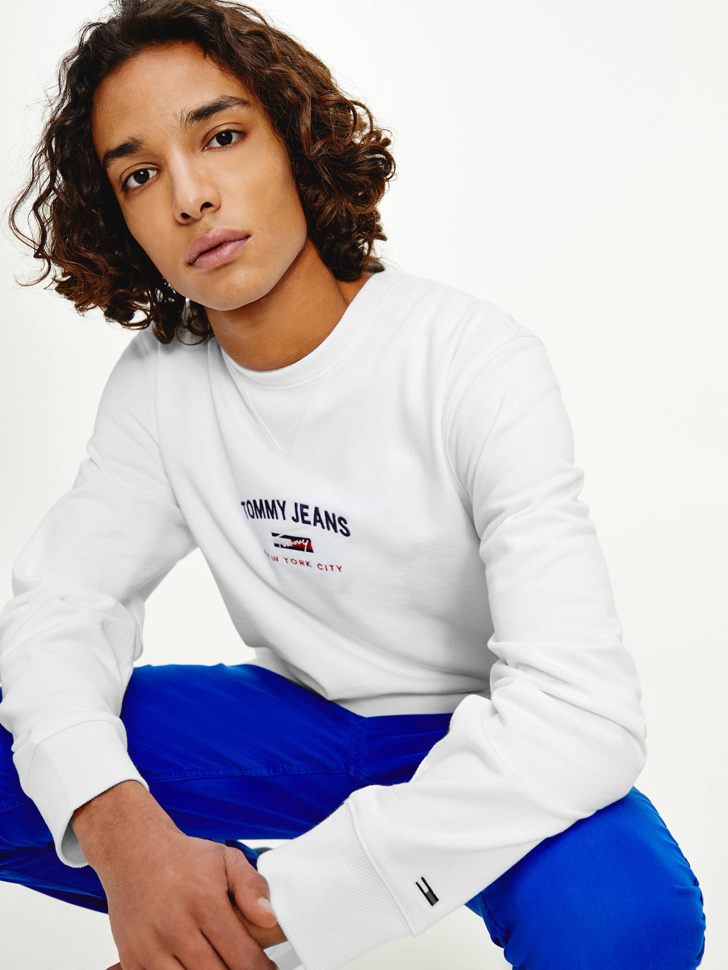 Tommy on sale signature sweatshirt