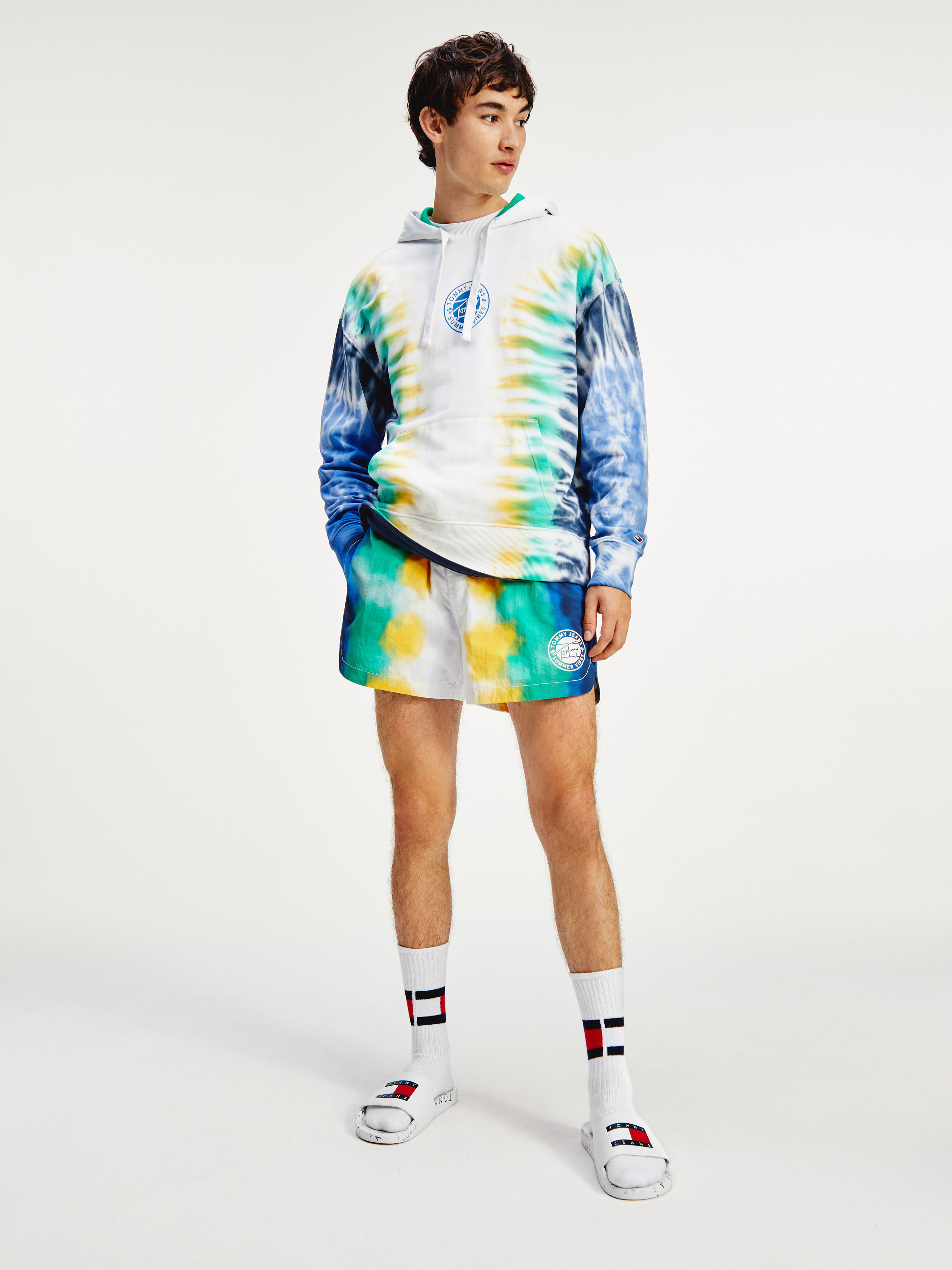 Tie-Dye Runner Shorts | Shorts | Tommy Hilfiger