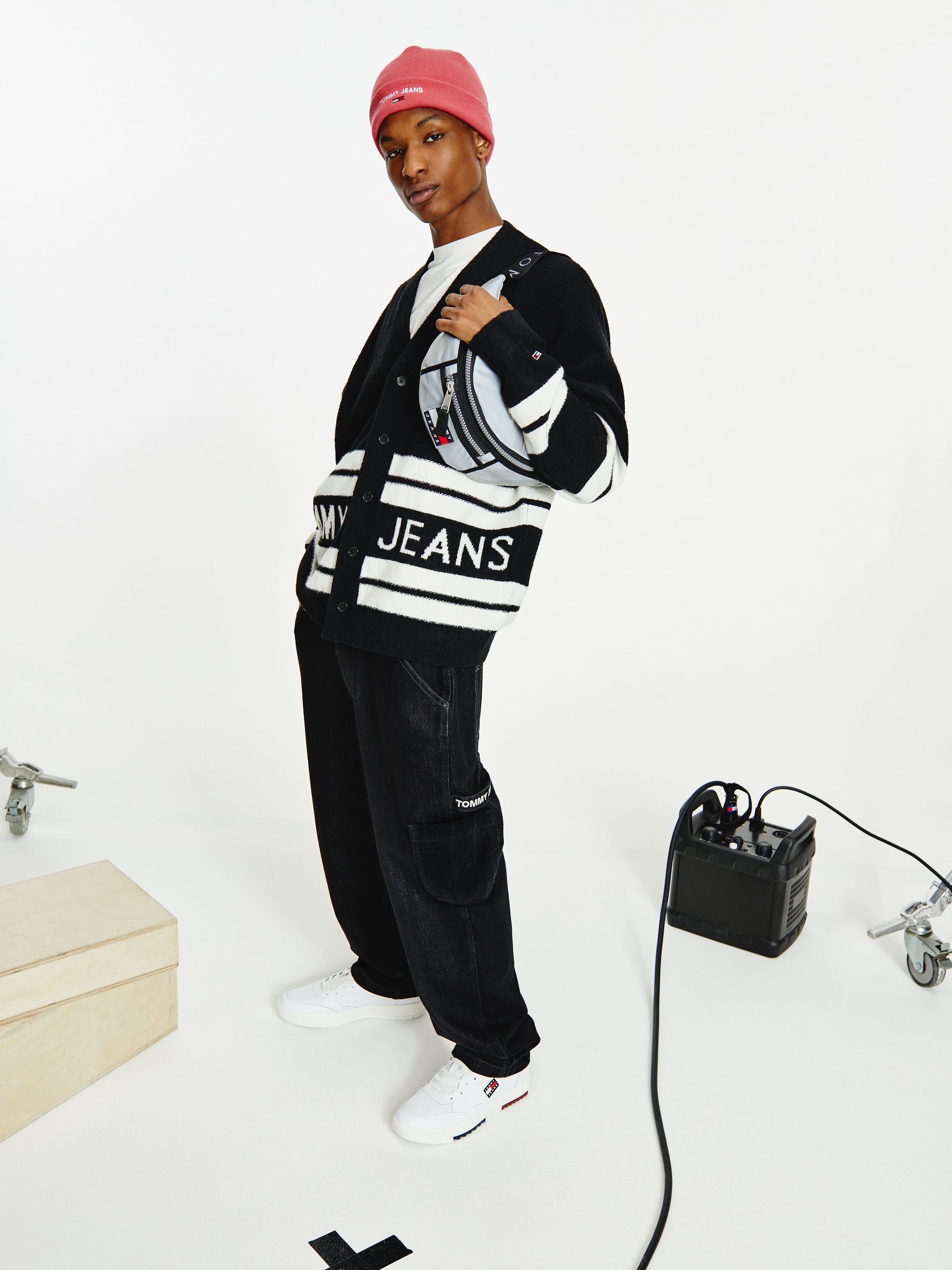Skater Carpenter Black Jeans | Jeans | Tommy Hilfiger