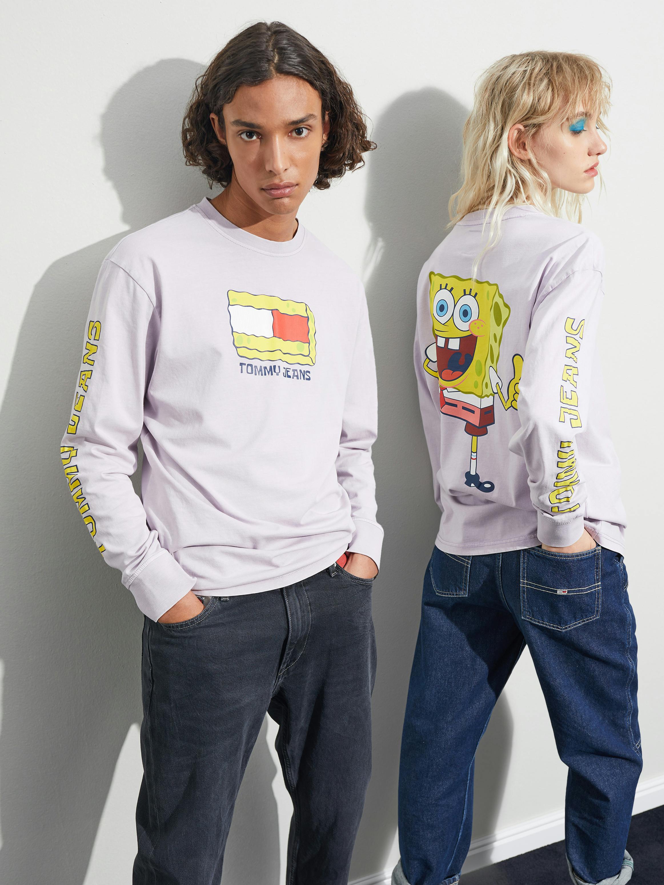 Tommy hilfiger spongebob hoodie Clearance