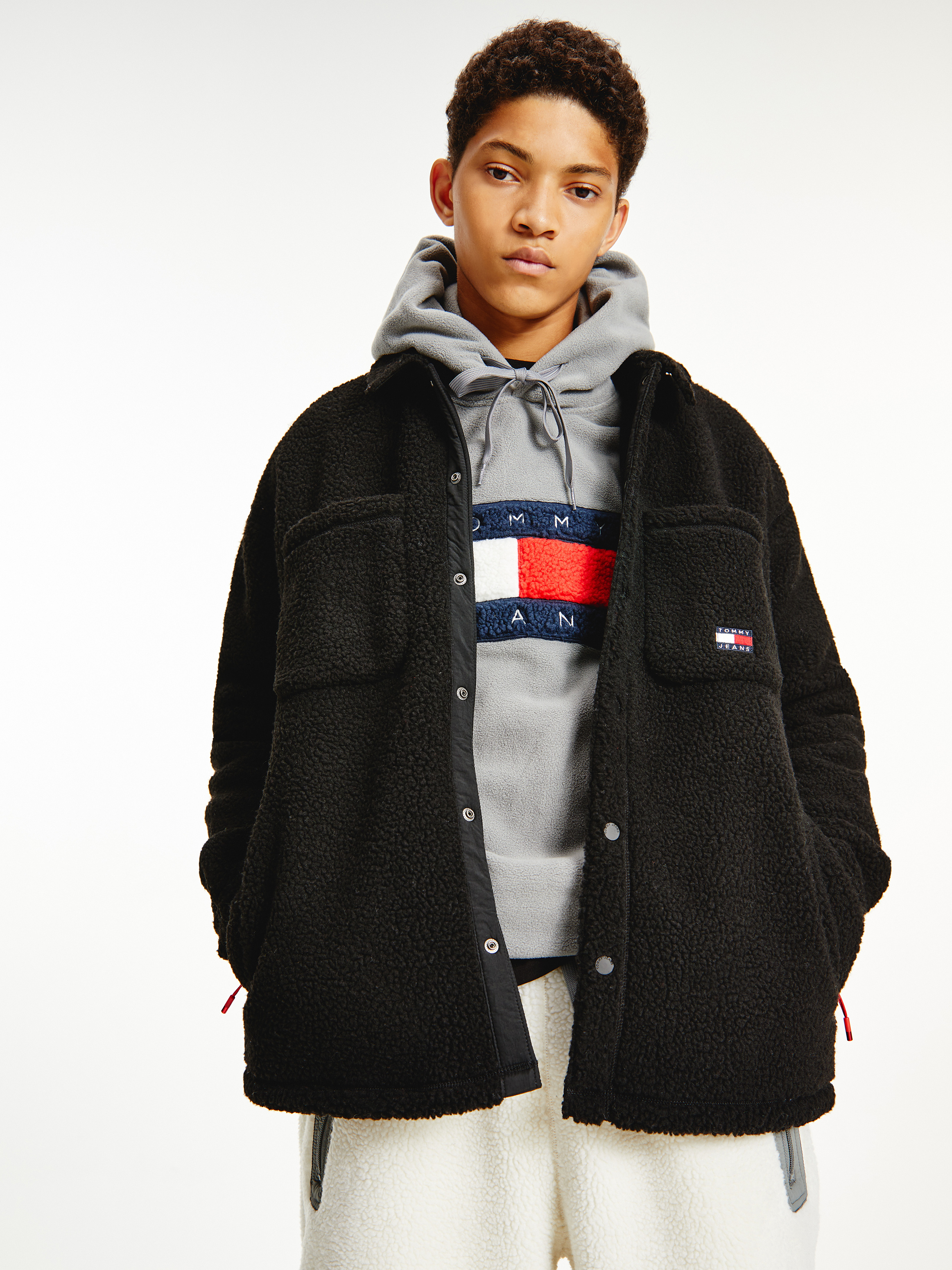 grey tommy hilfiger jacket