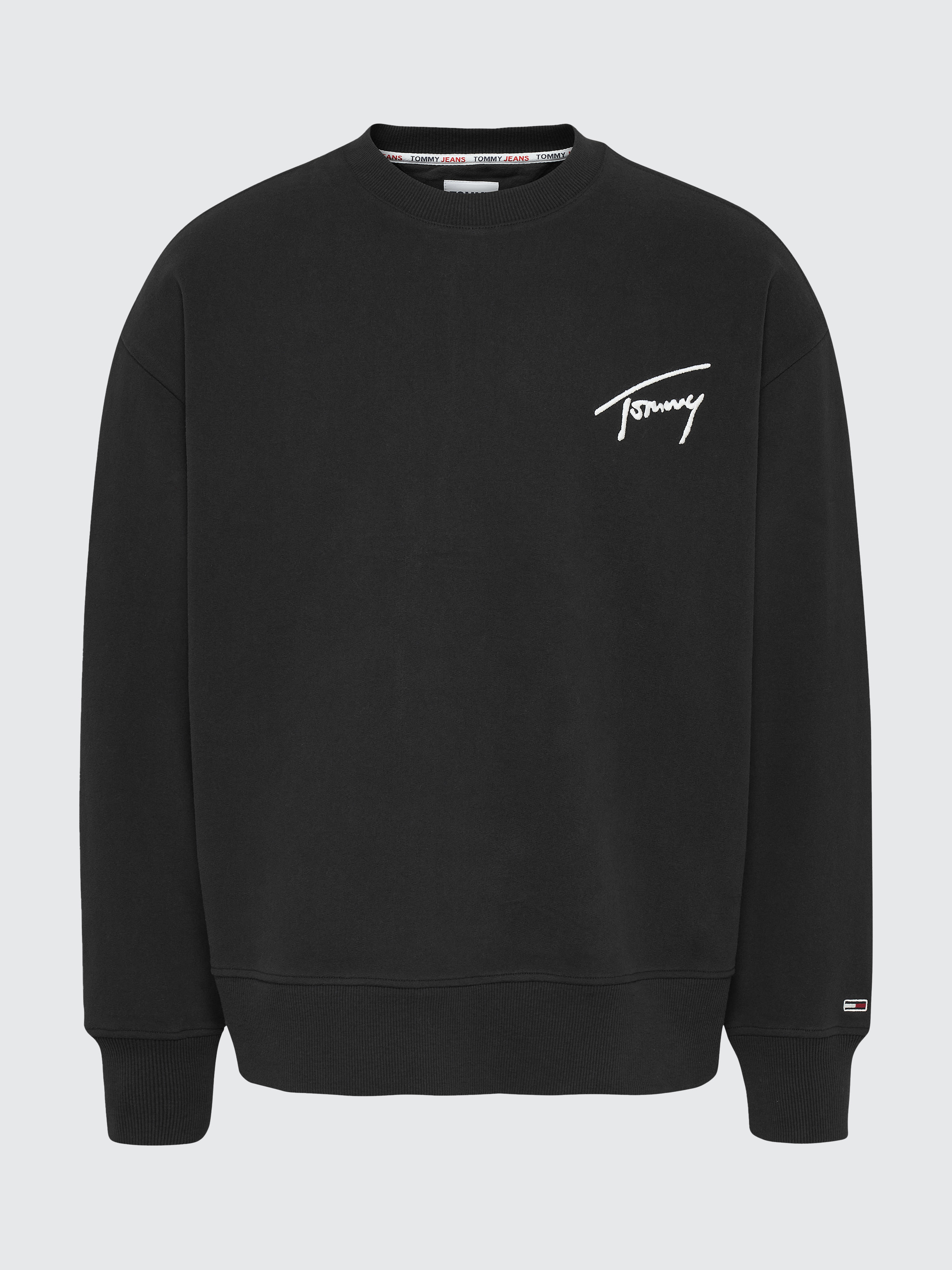 Tommy hilfiger signature crew neck sweatshir hot sale