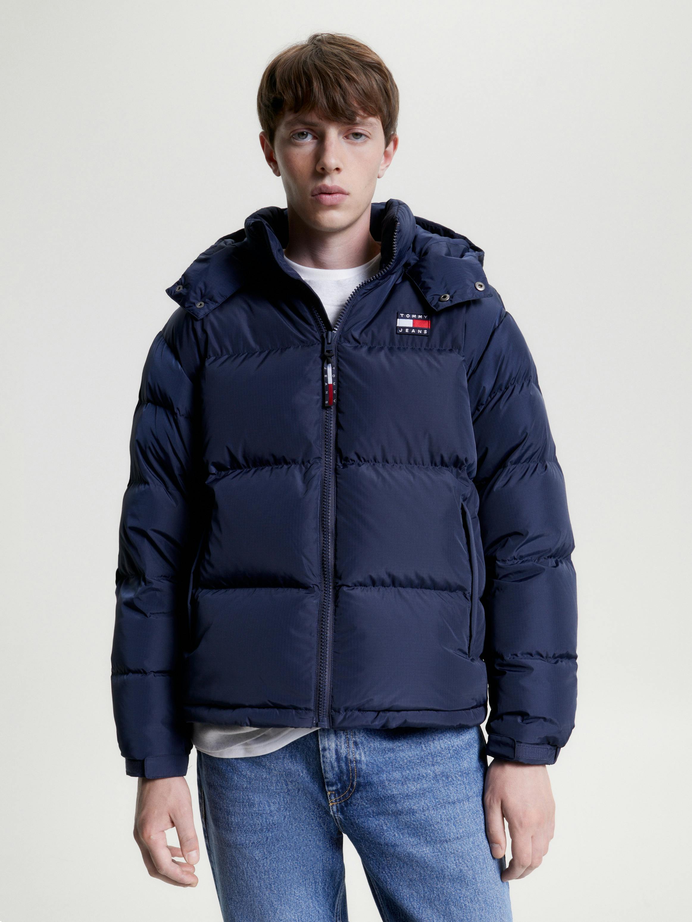 Alaska Casual Fit Hooded Puffer Jacket | Coats & Jackets | Tommy Jeans