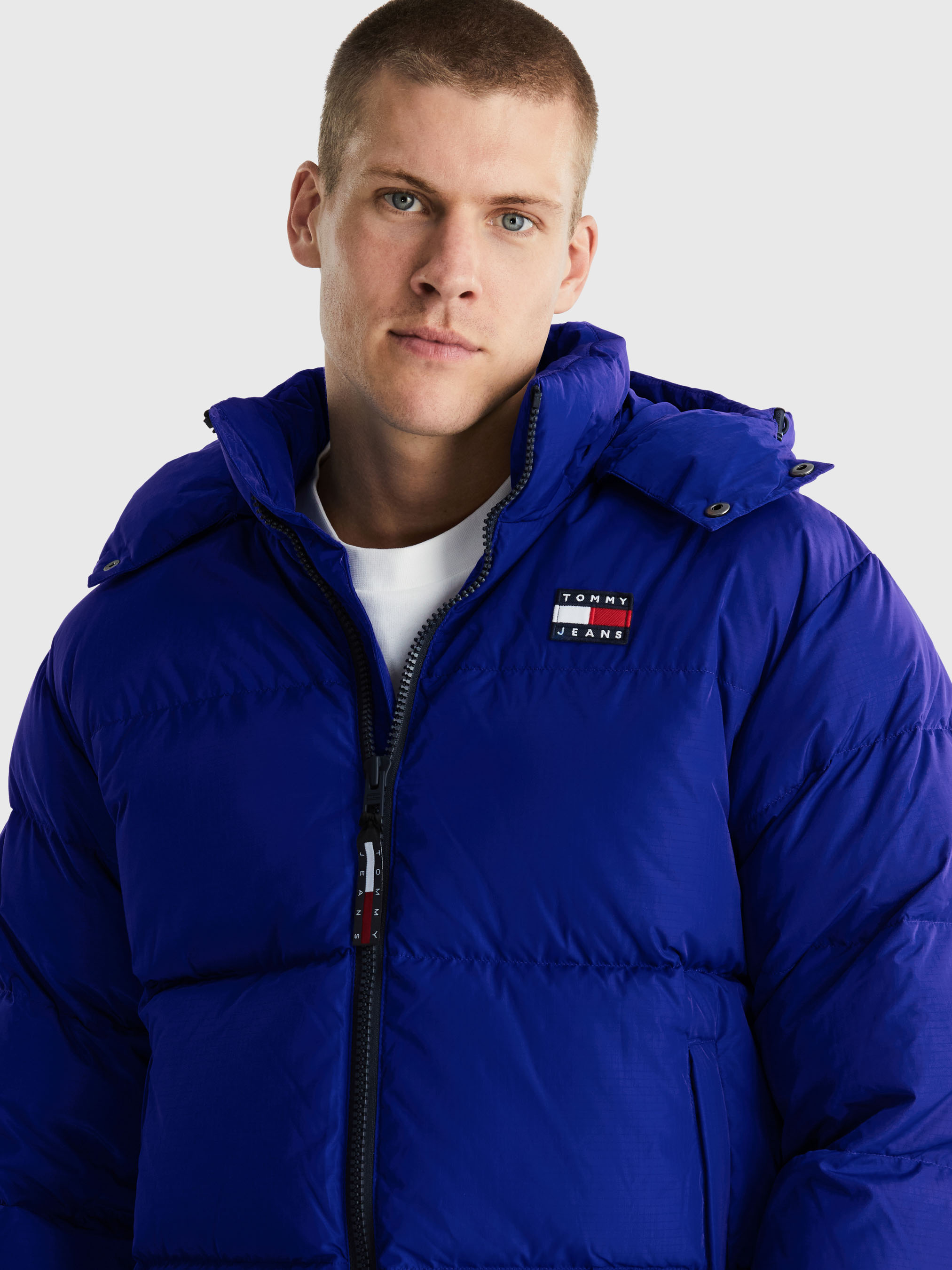  JEANS THE ALASKA PUFFER M ライトブルー TOMMY JEANS THE ALASKA PUFFER M ライトブルー