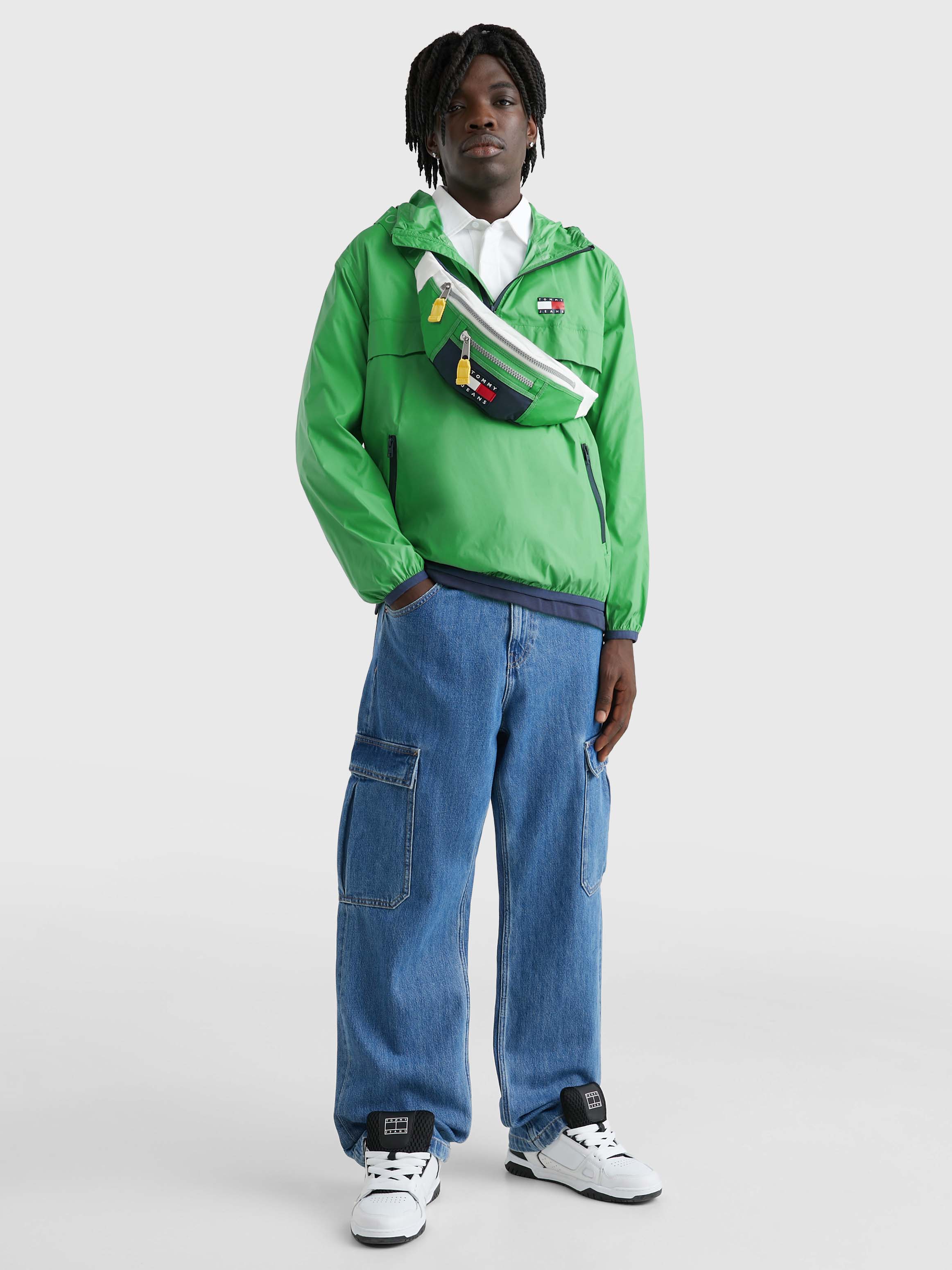 Green windbreaker clearance