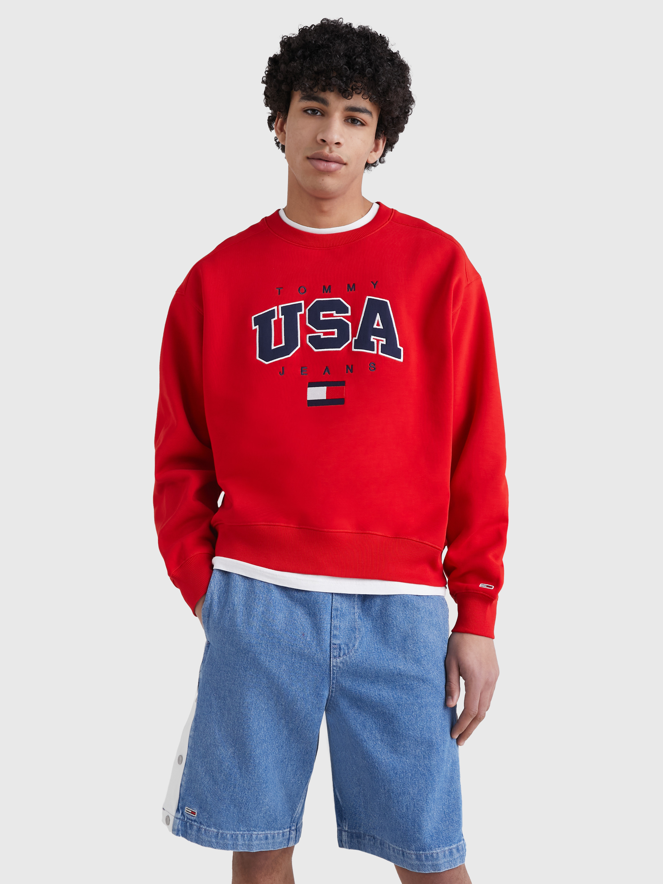 Tommy jeans 2025 sweatshirt sale