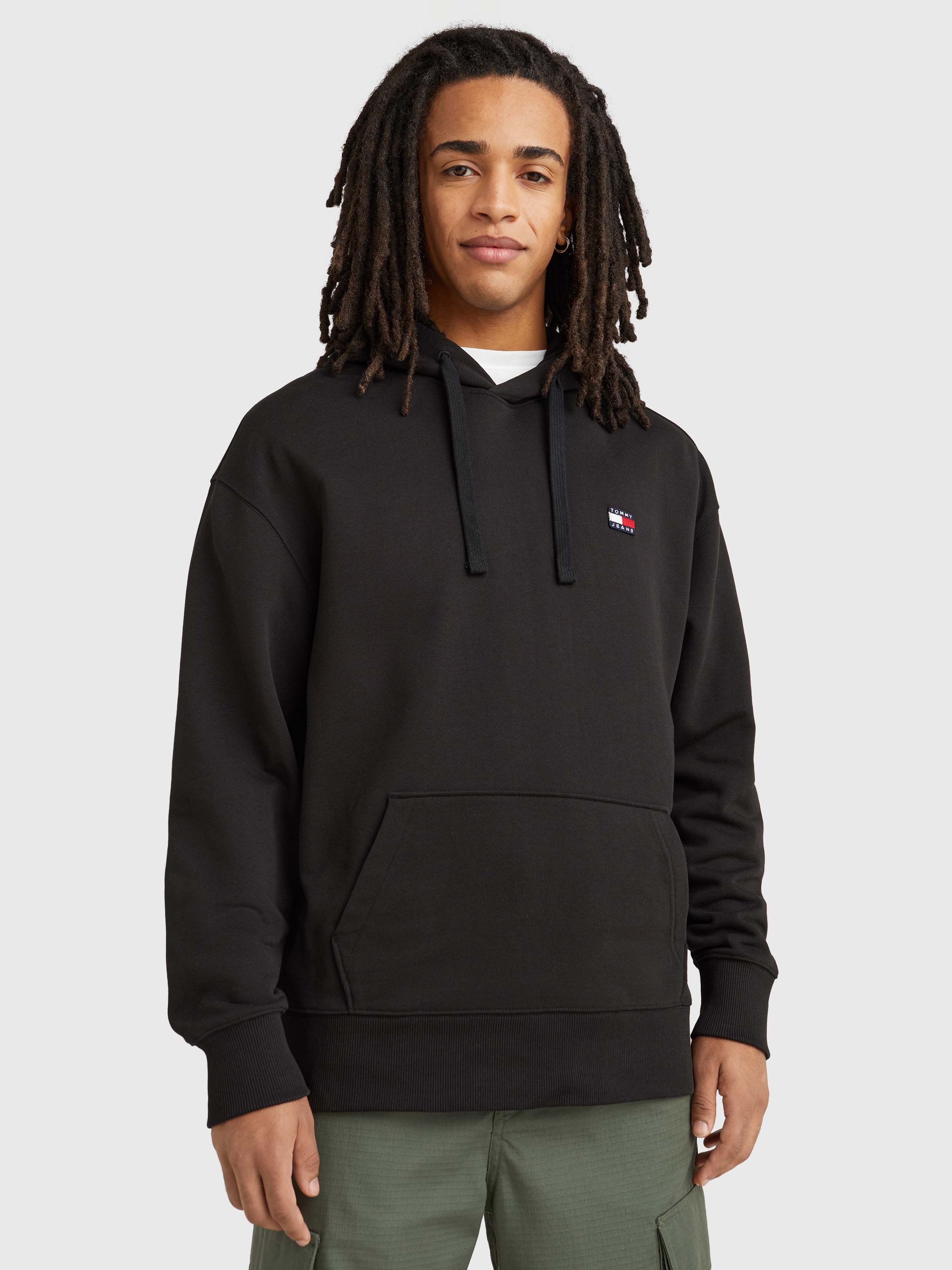 Tommy deals badge hoodie