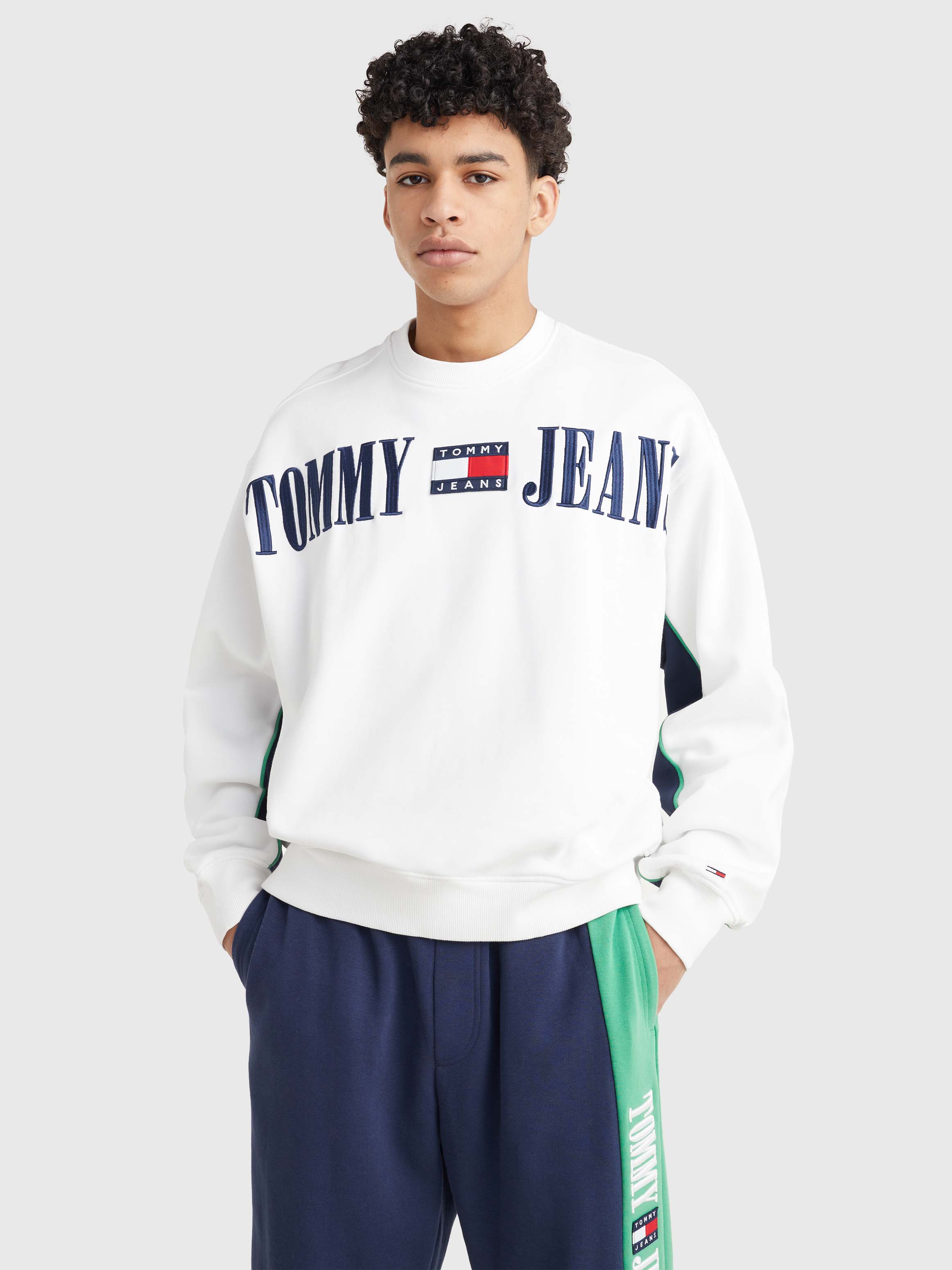 Boxy Archive Crew Sweatshirts Hoodies Tommy Jeans