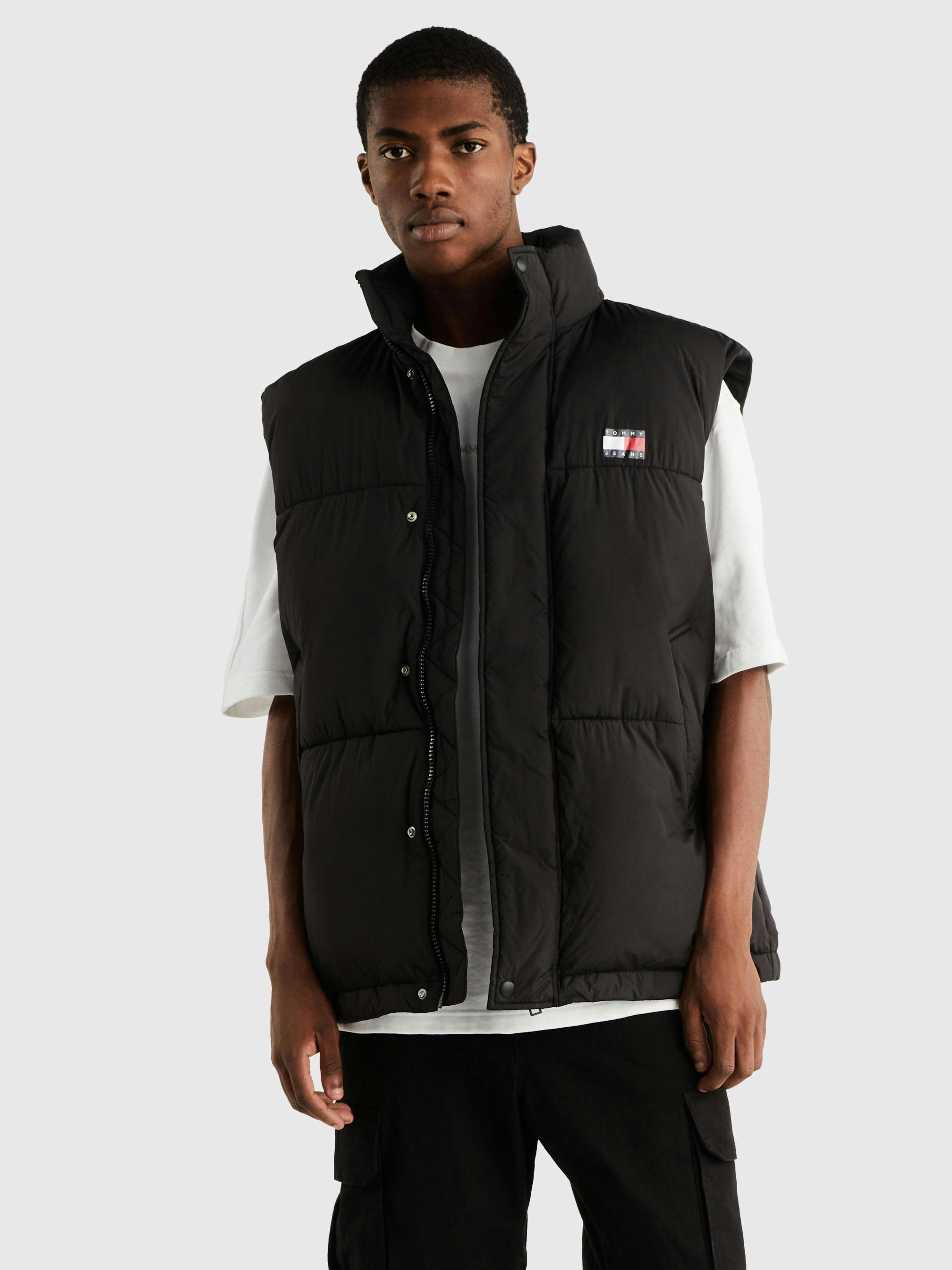 Oversized Puffer Vest | Coats & Jackets | Tommy Jeans