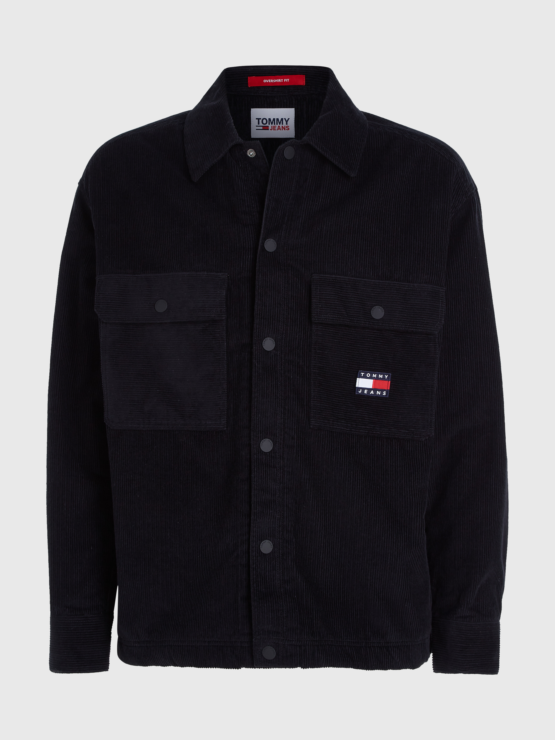Sherpa Lined Corduroy Casual Fit Overshirt Shirts Tommy Jeans