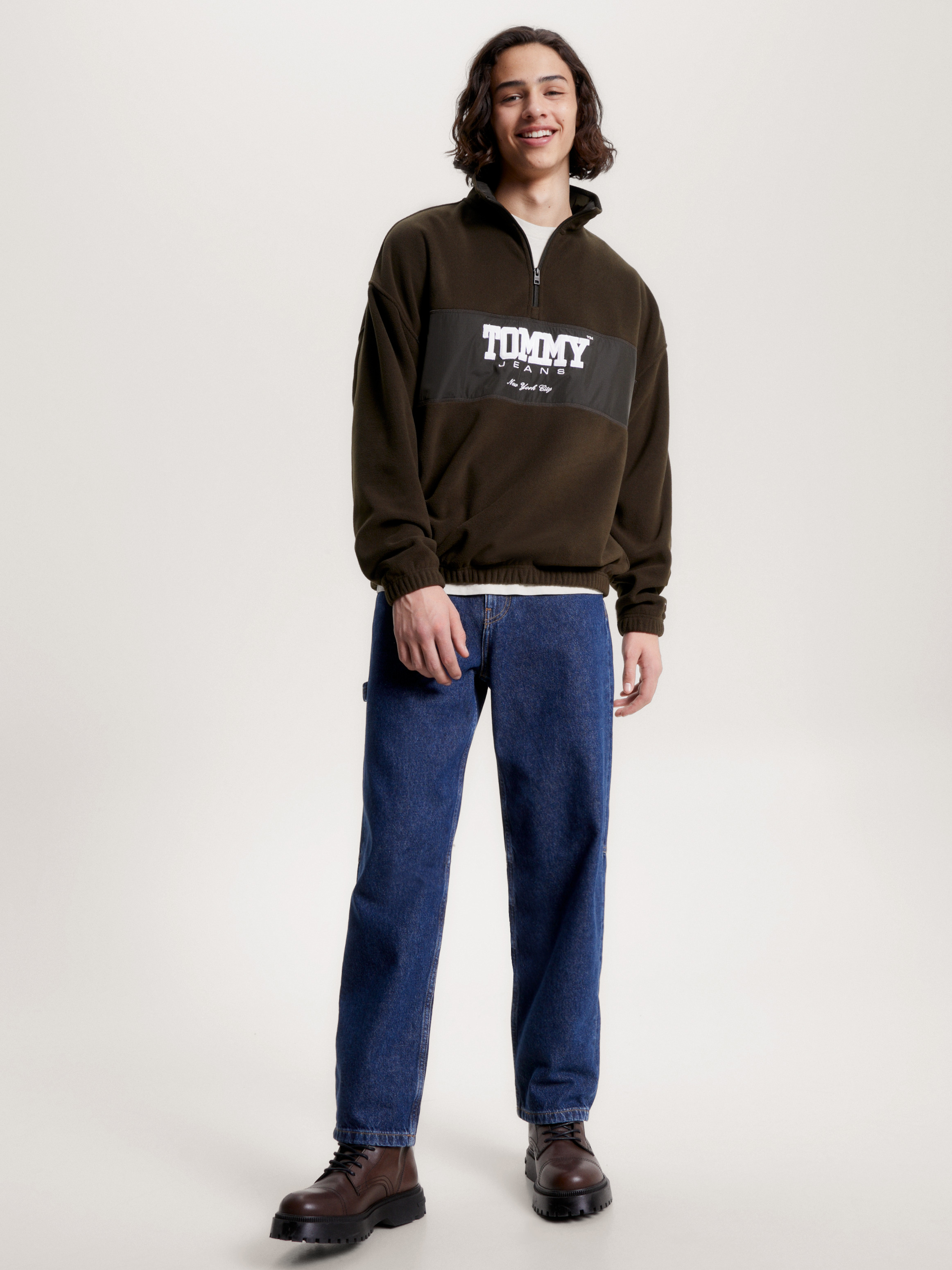 【HI FI FNK】24FW★ (MADE) Skater Wide Denim Wide Fit Workwear Skater Jeans | Jeans | Tommy Jeans