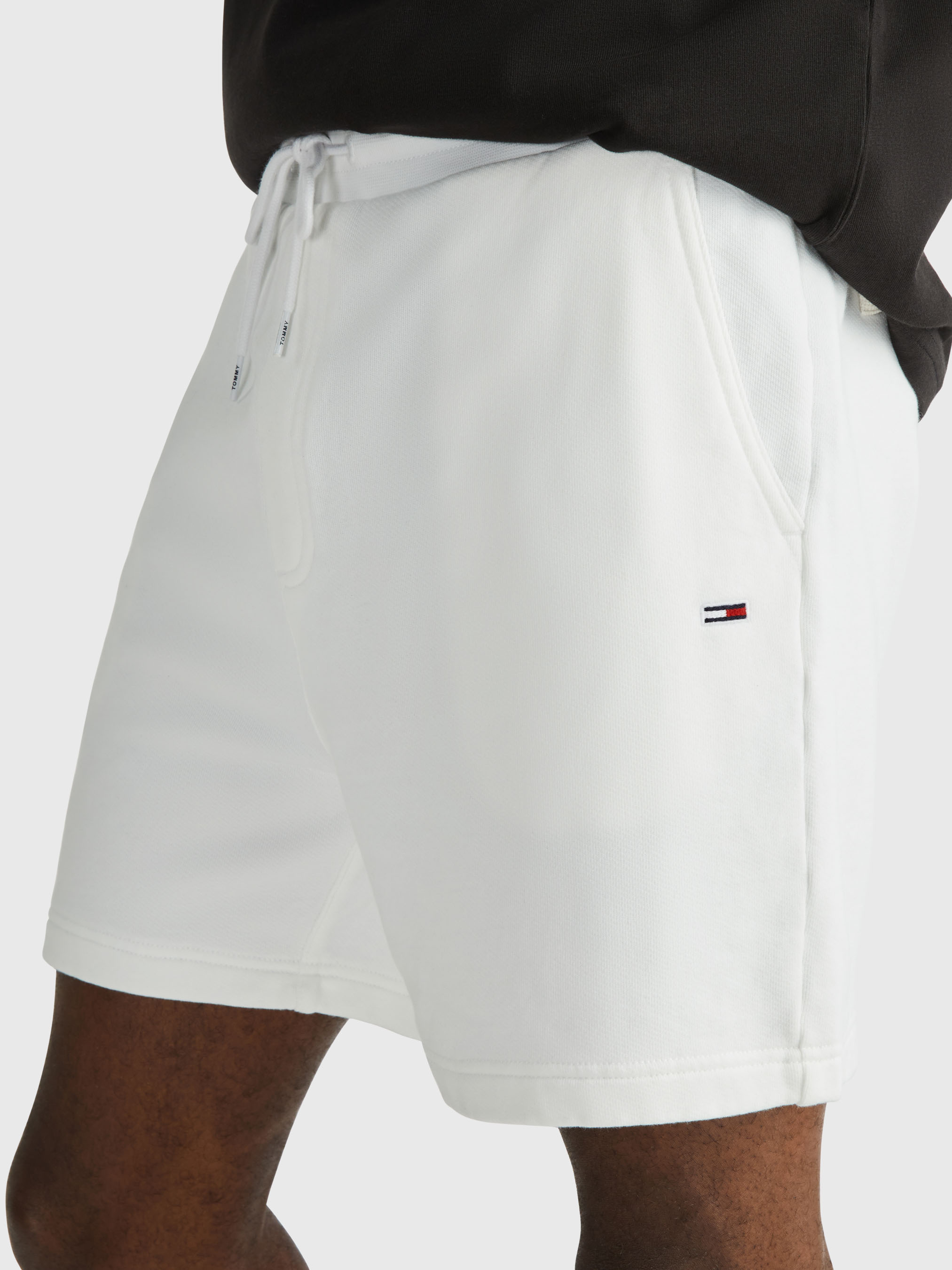 White tommy hot sale shorts