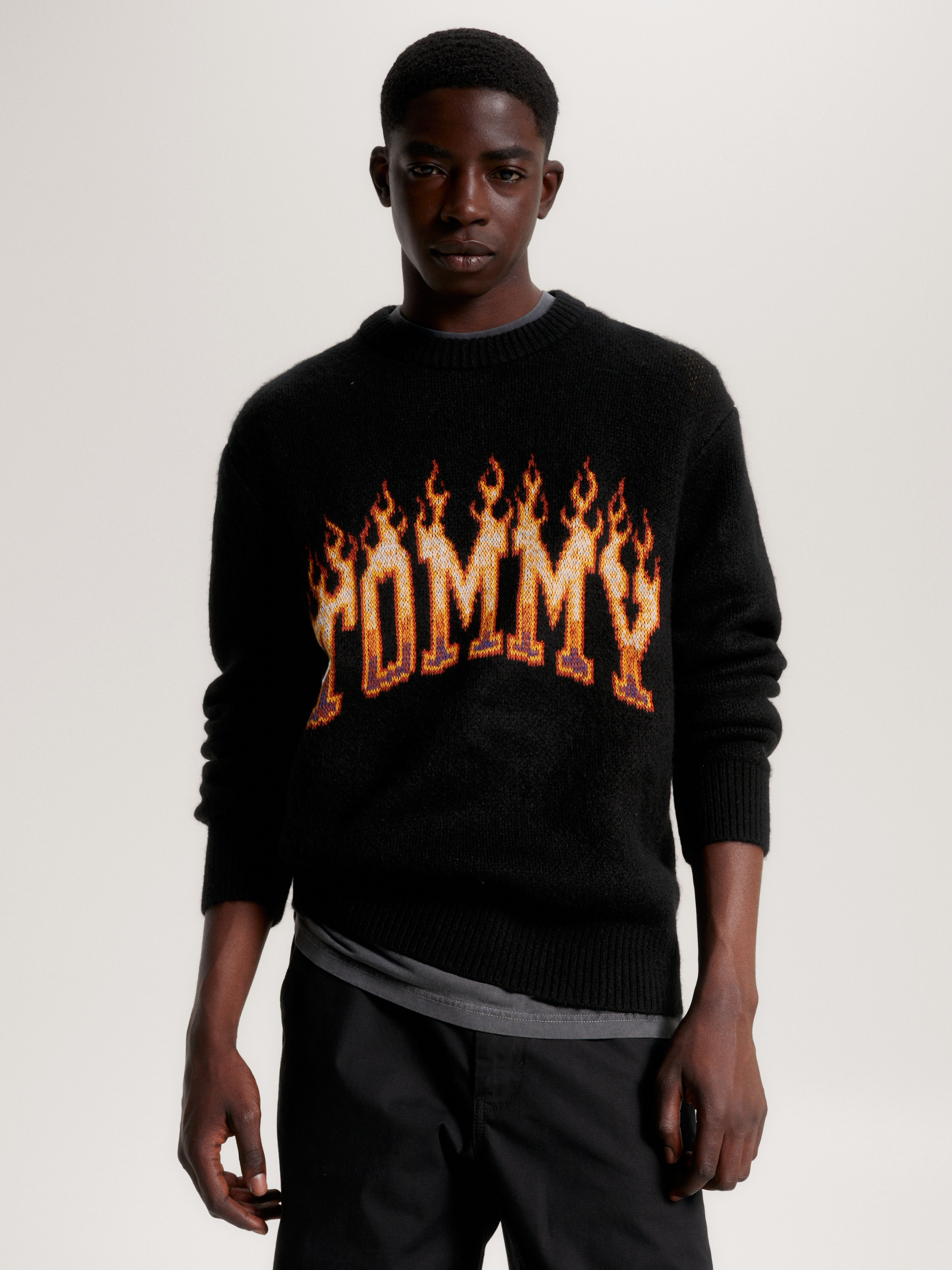 Weekday flame jacquard outlet sweater