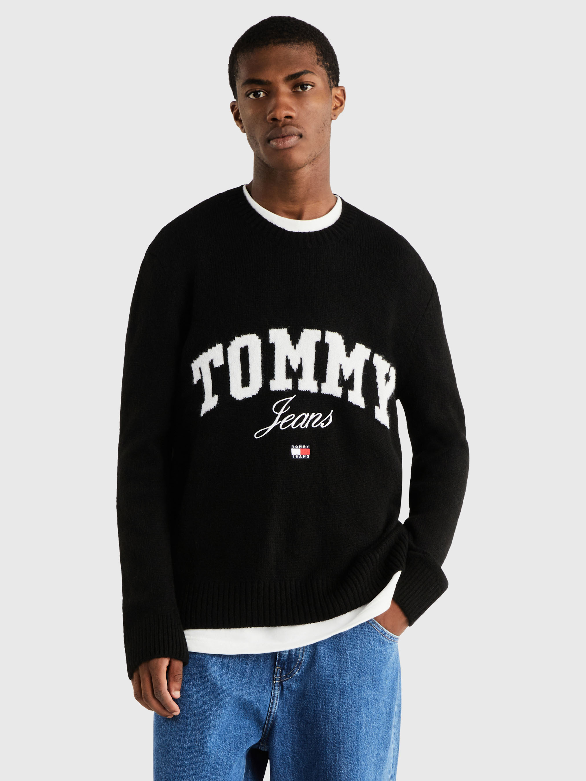 Varsity Logo Relaxed Fit Jumper