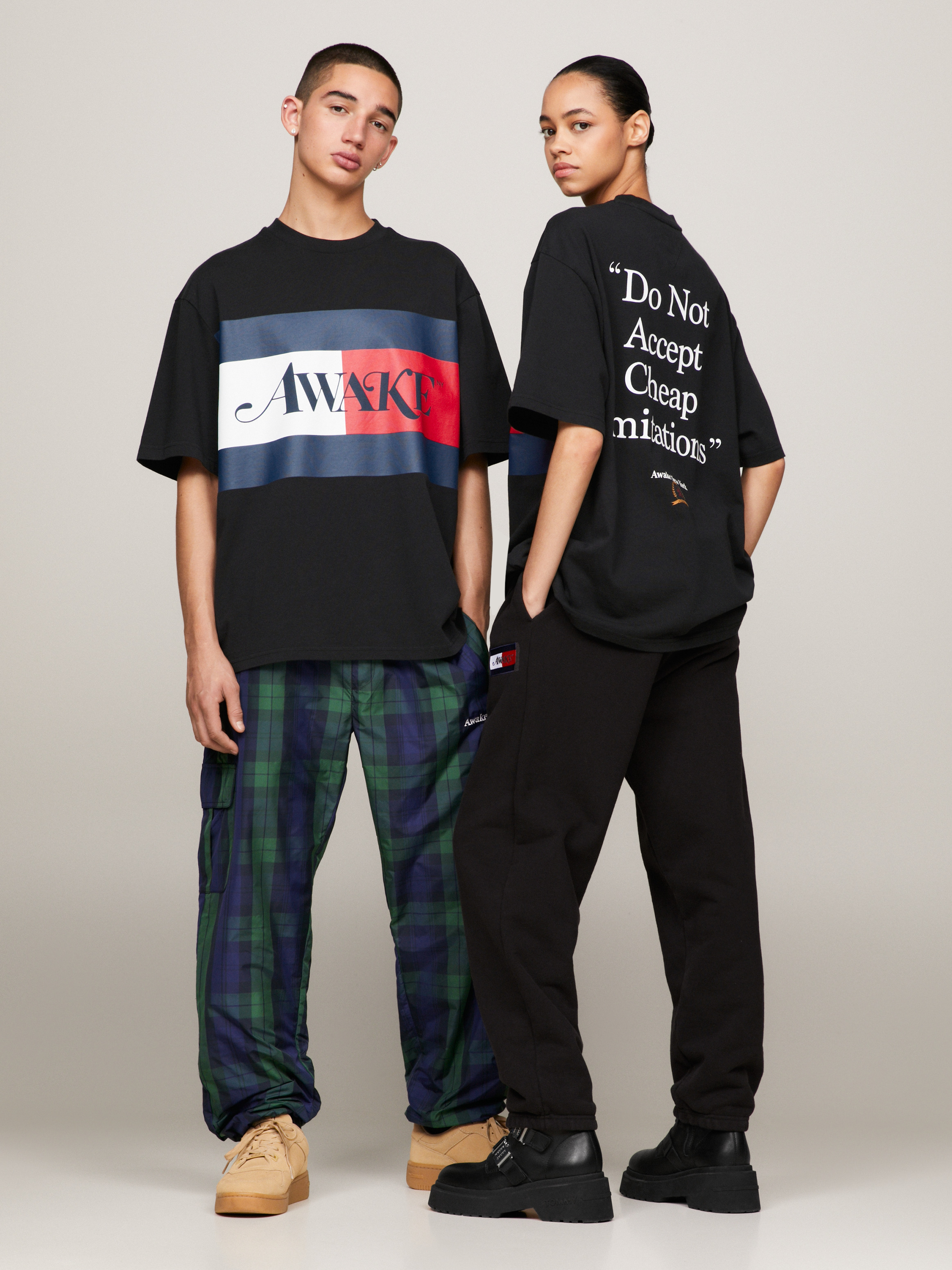 Tommy x Awake NY Back Slogan T-Shirt