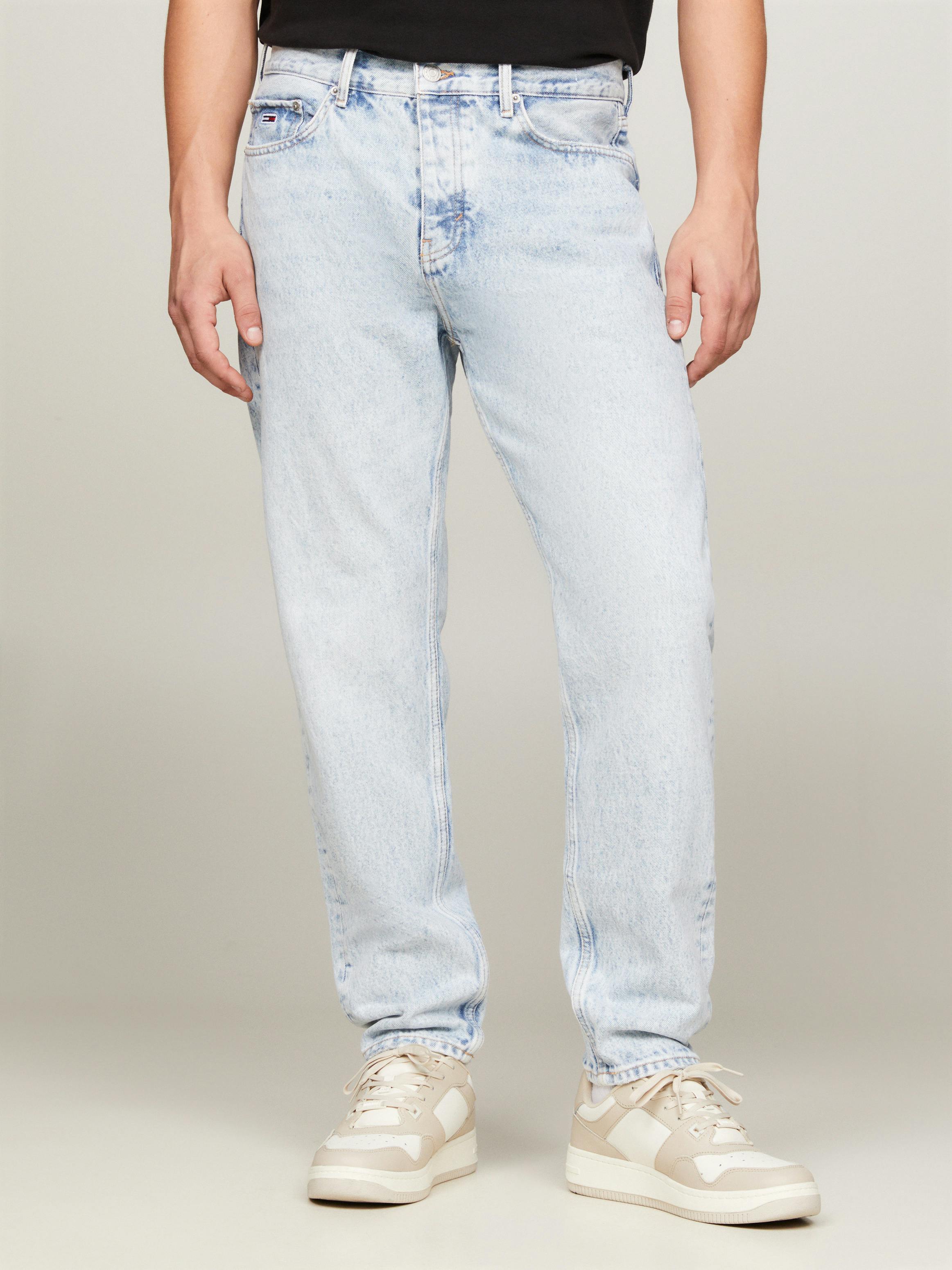 Isaac Relaxed Tapered Faded Jeans Jeans Tommy Jeans