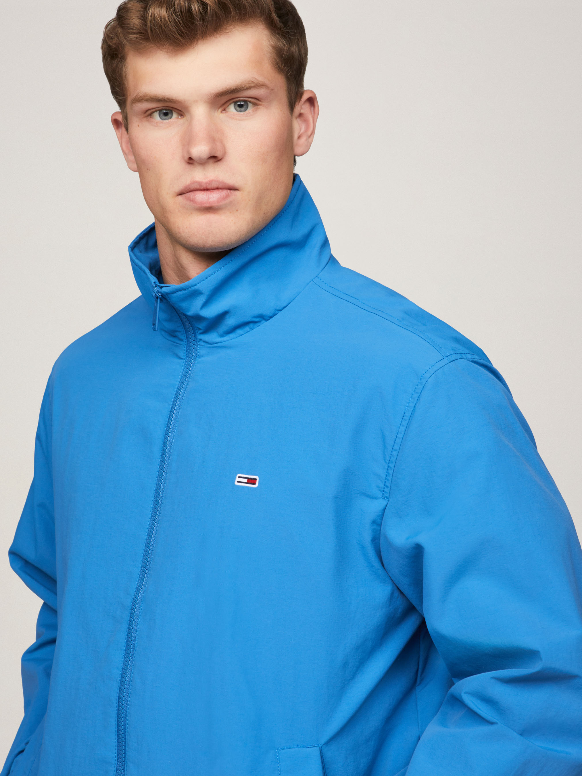 Zip up windbreaker jacket new arrivals