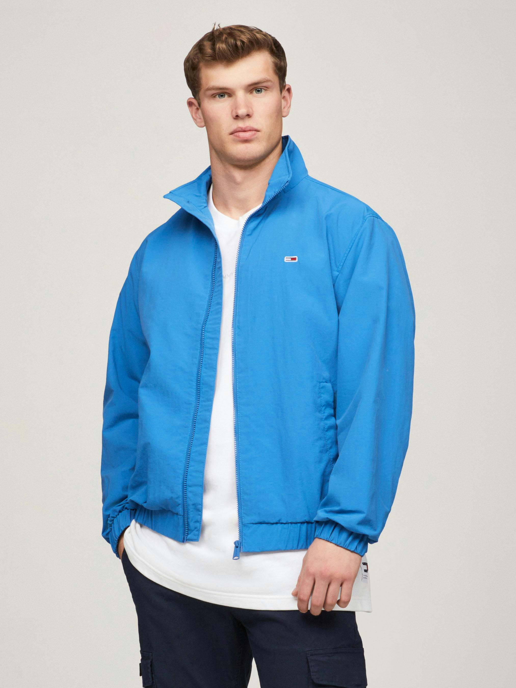 Half Zip Tommy Hilfiger Windbreaker Jacket Mens Tommy Hilfiger