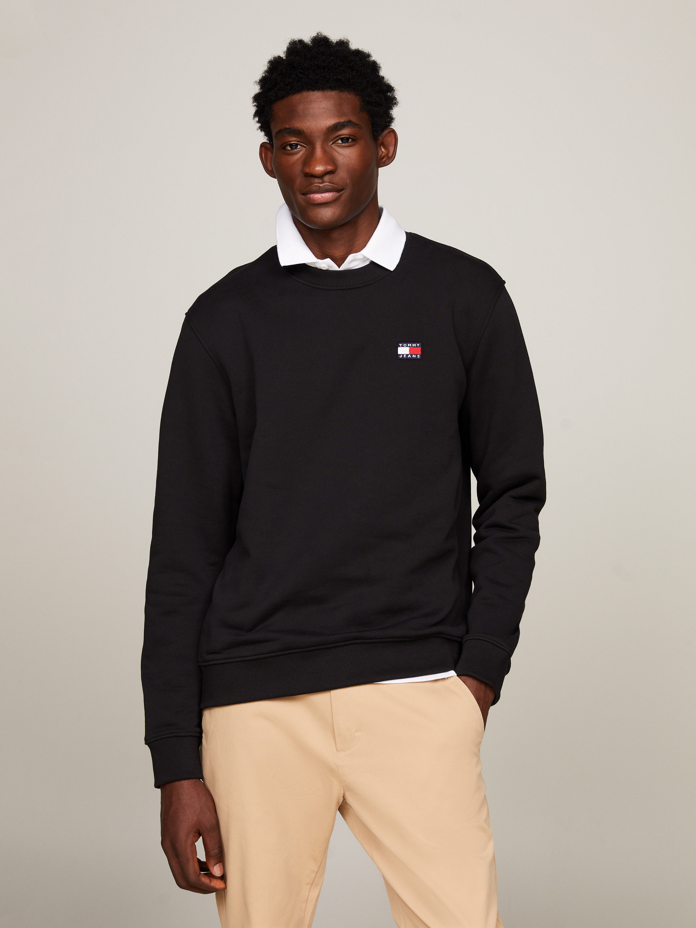 Regular Badge Sweatshirt Sweatshirts Hoodies Tommy Jeans