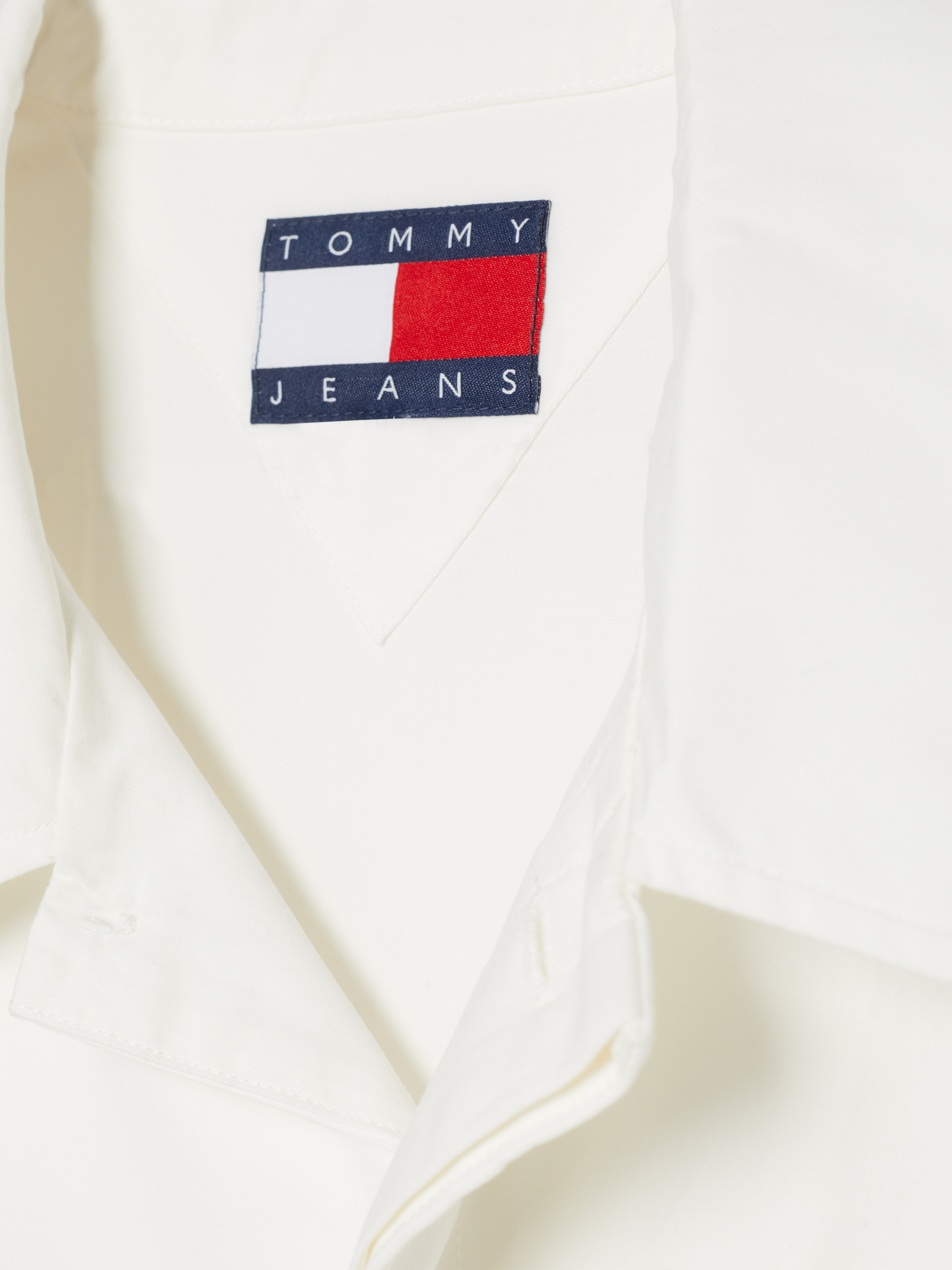 売れ筋商品|||トミー ヒルフィガー カットソー トップス レディース Women's Linen-Blend Short-Sleeve Shirt Bright White XW04801_ACI_main