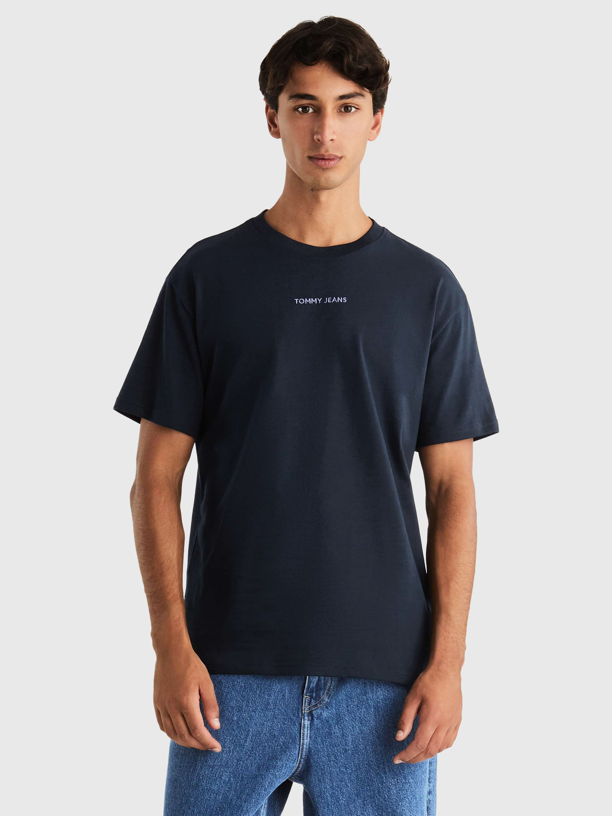 Classics Logo Crew Neck T Shirt T Shirts Tommy Jeans