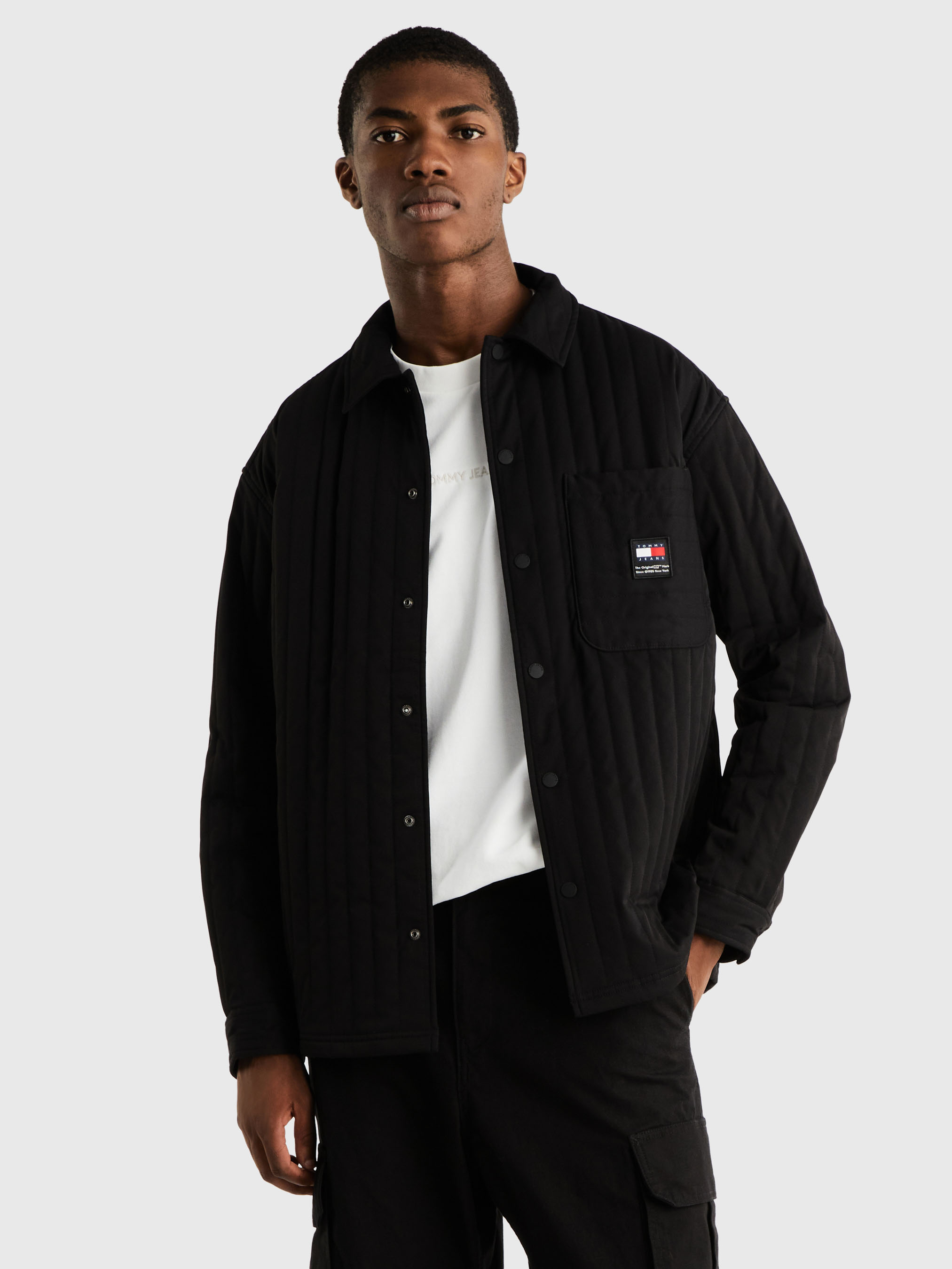 Quilted Casual Fit Overshirt | Shirts | Tommy Jeans