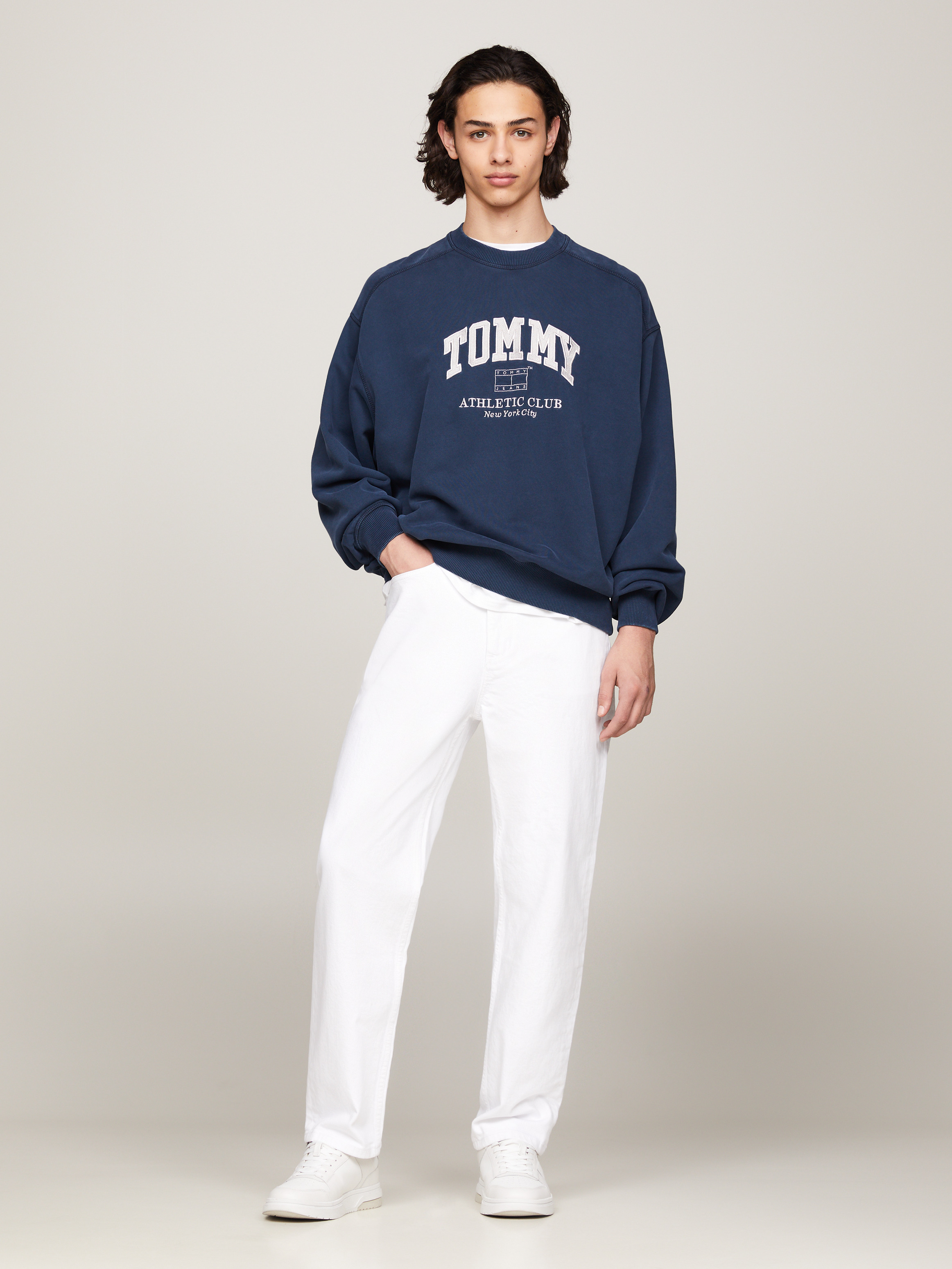 セール】トミージーンズ TOMMY JEANS コーチオーバーシャツ