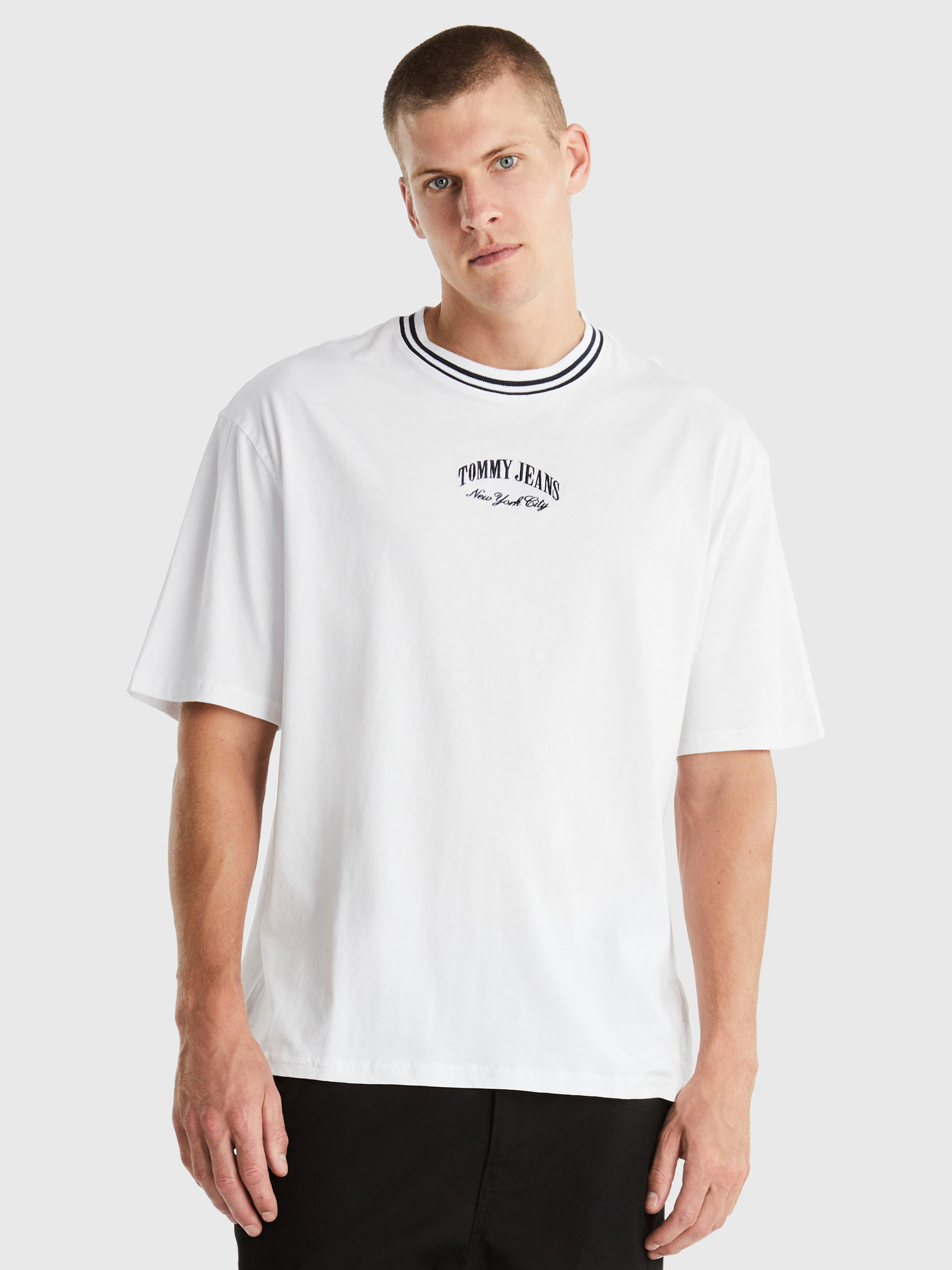 Oversized Tipping Tee | T-Shirts | Tommy Jeans