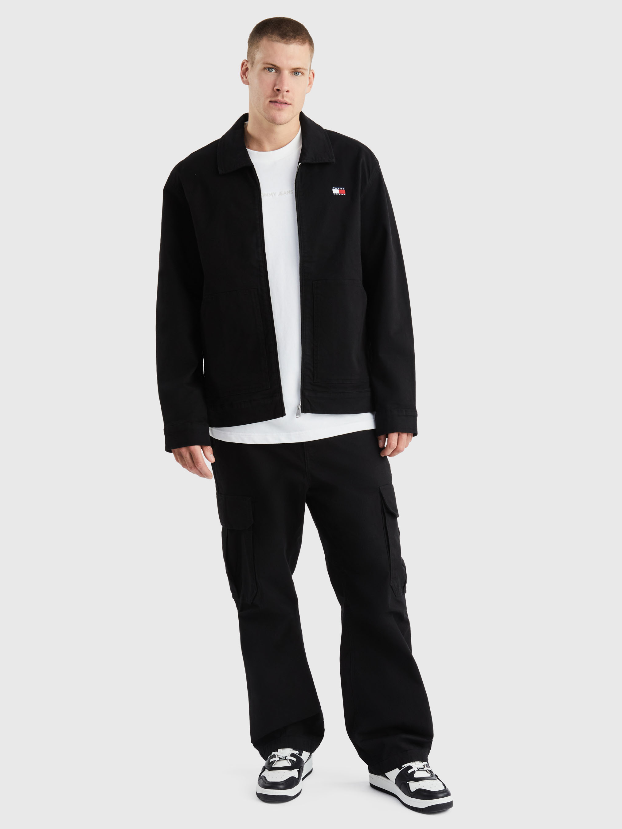 ジャケット・アウター CHECK EMBROIDERY NO COLLAR JACKET CHECK EMBROIDERY NO COLLAR JACKET