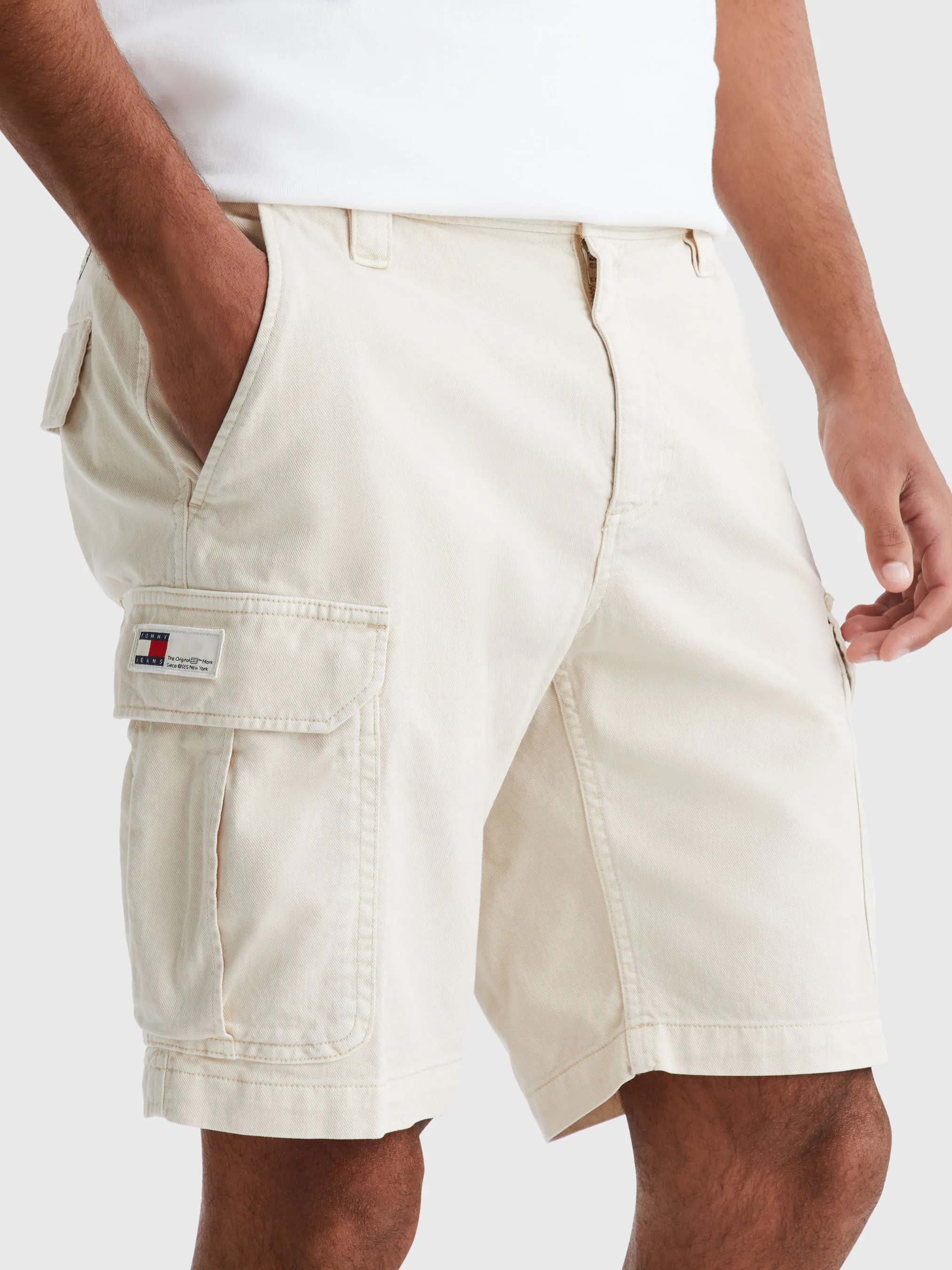 Cargo Short Tommy Mujer Womens Tommy Hilfiger Navy Cargo Shorts