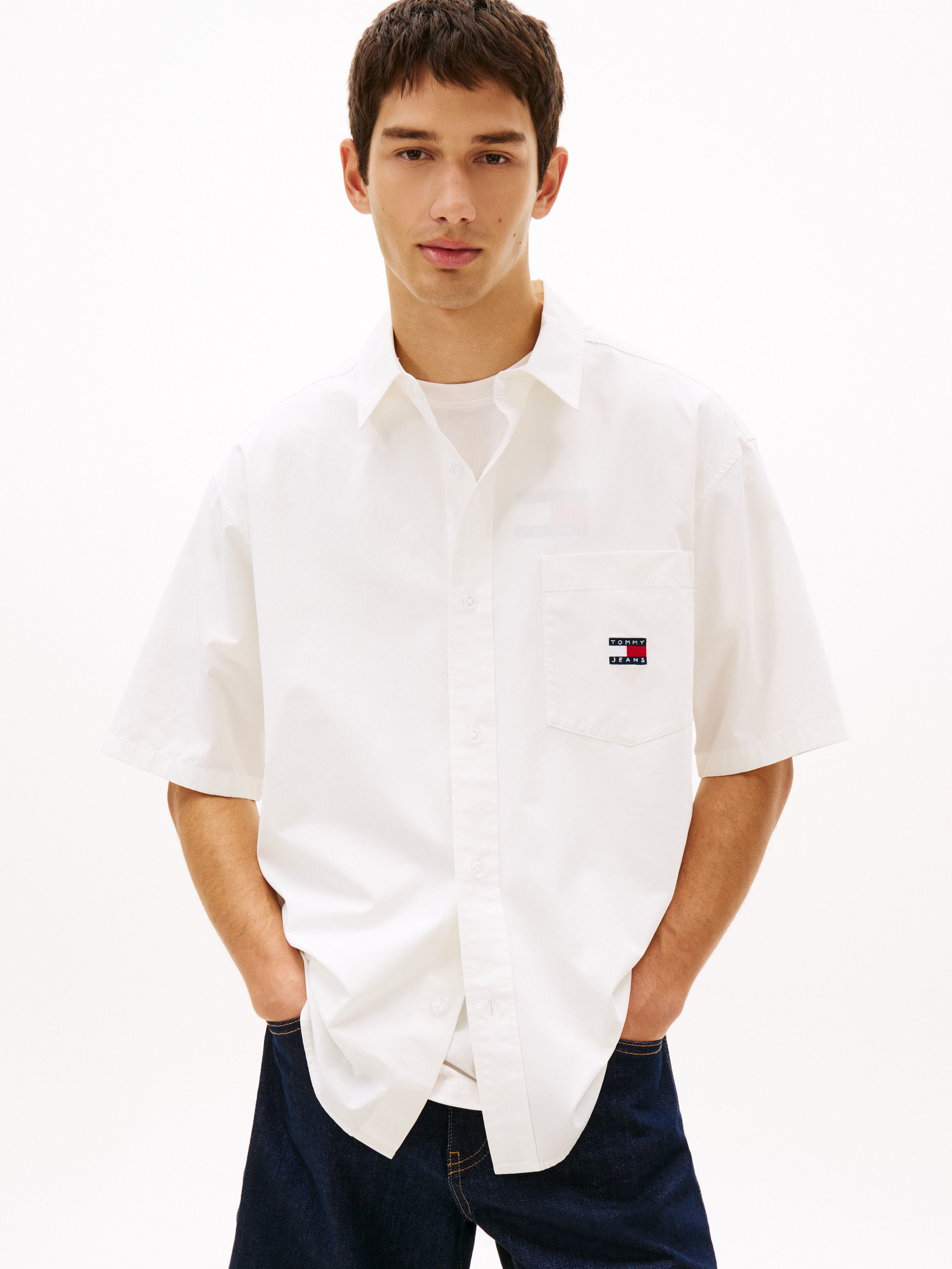 Shortsleeve Poplin Overshirt