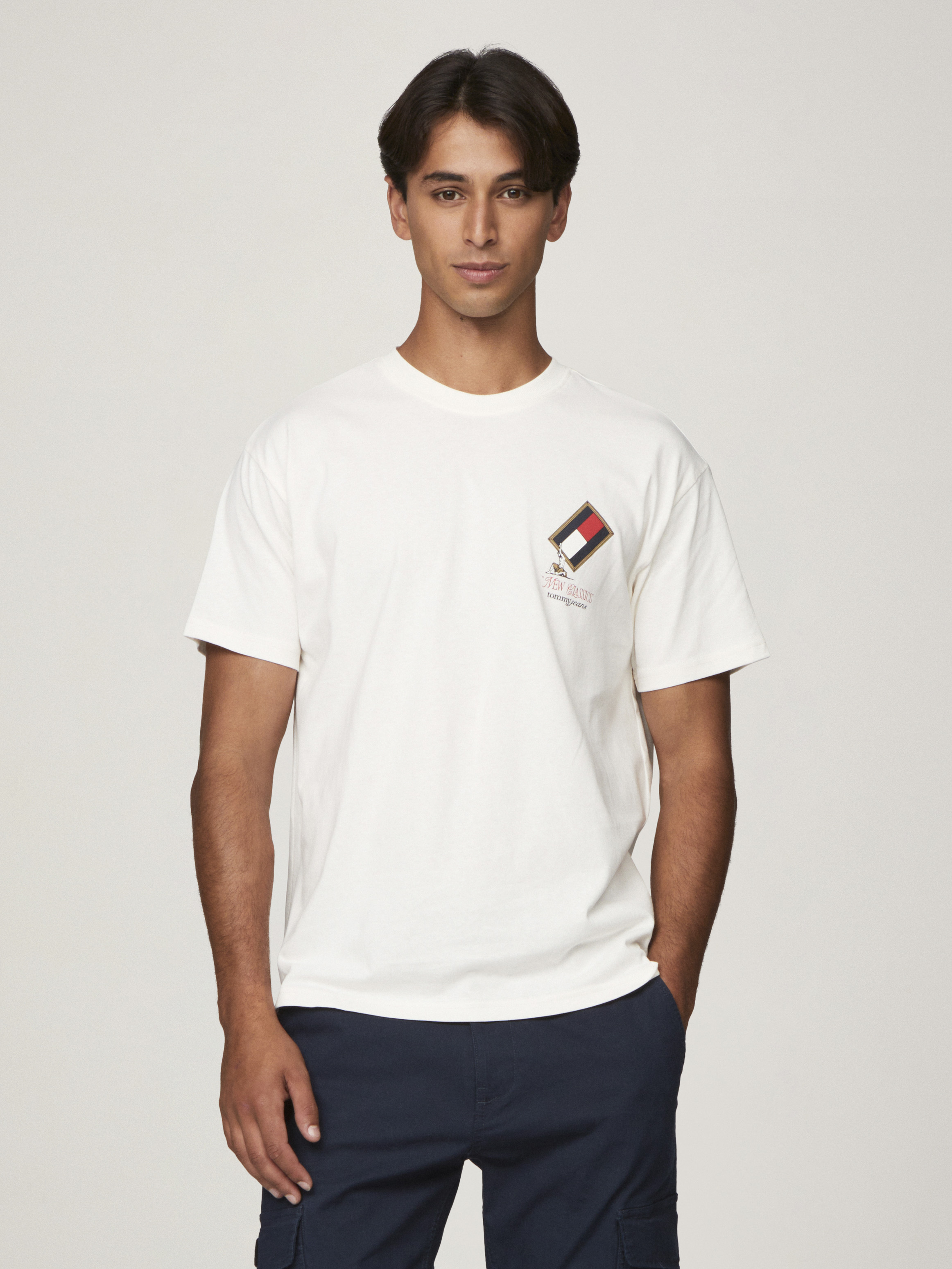 Tシャツ・カットソー NOT4NERD Thunder Blur Logo TShirts White TS085WH Jordan Crew-Neck T-Shirt (Summit White) – Centre