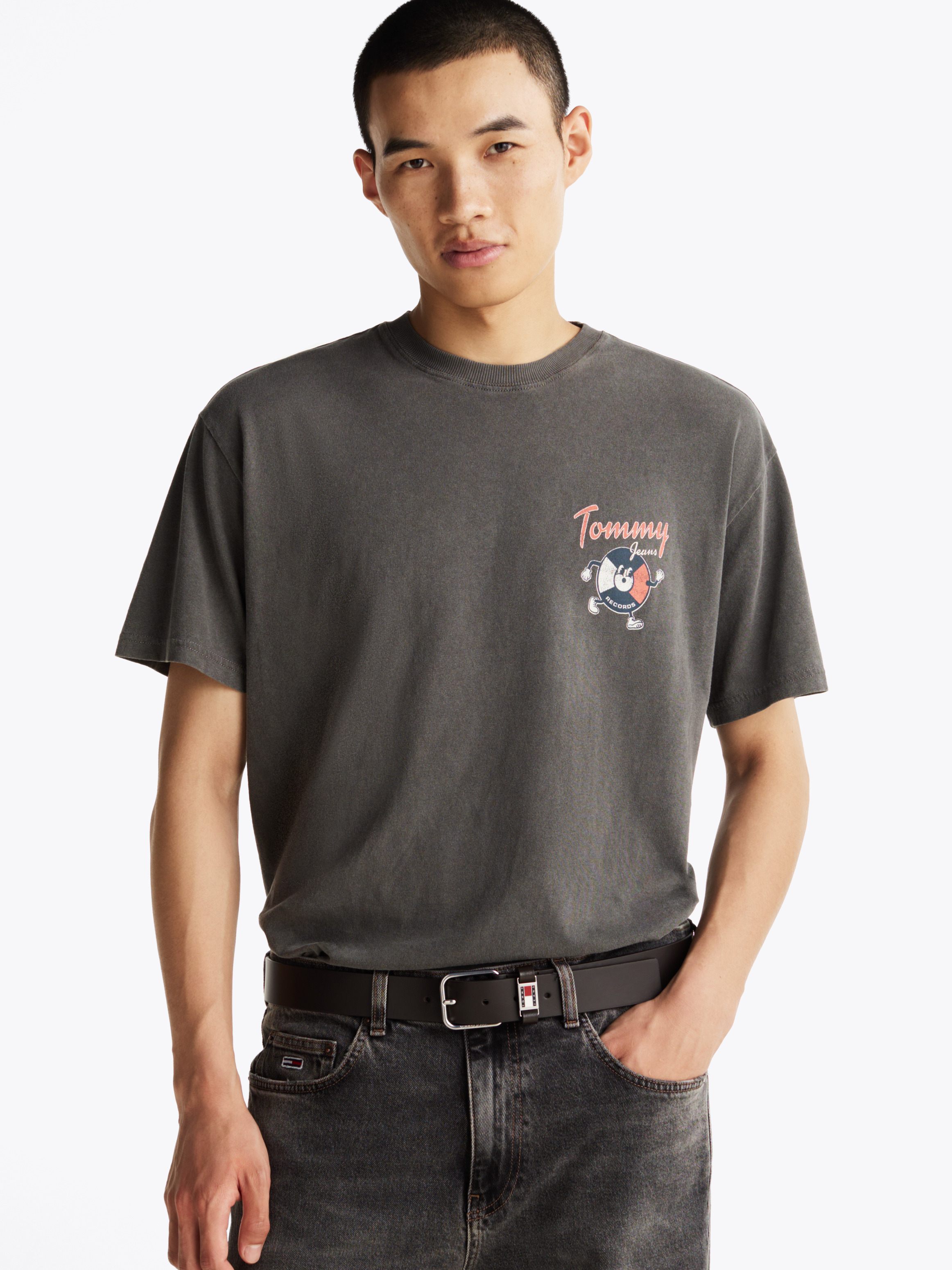 【MASTER FRAME】MF刺繍スムースクルーネックTシャツ MASTER FRAME tシャツ 「MASTER FRAME」MF刺繍スムースクルー