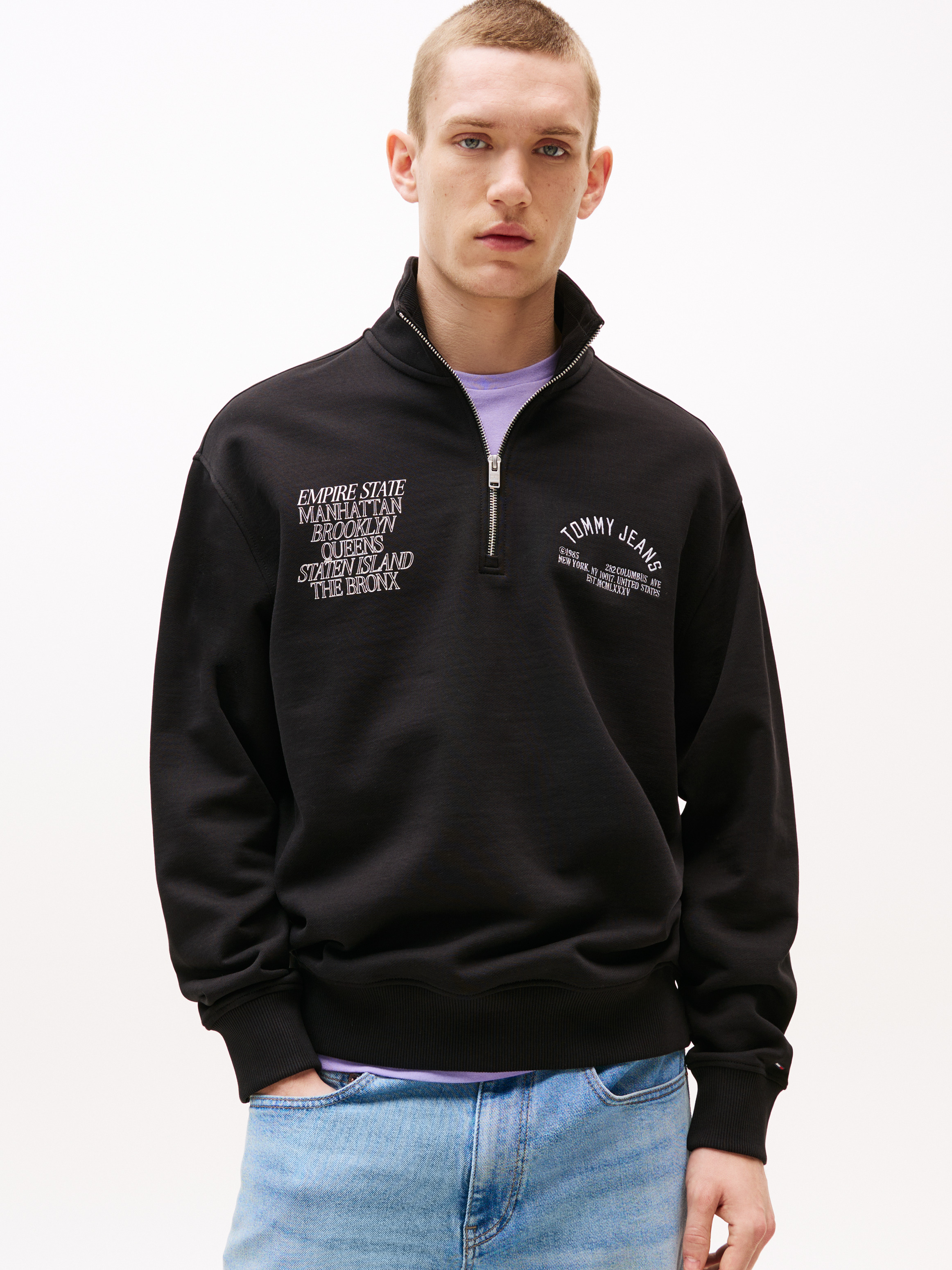Boroughs 1/4 Zip Sweatshirt