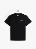 2-Pack Linear Logo Slim Jersey T-Shirts