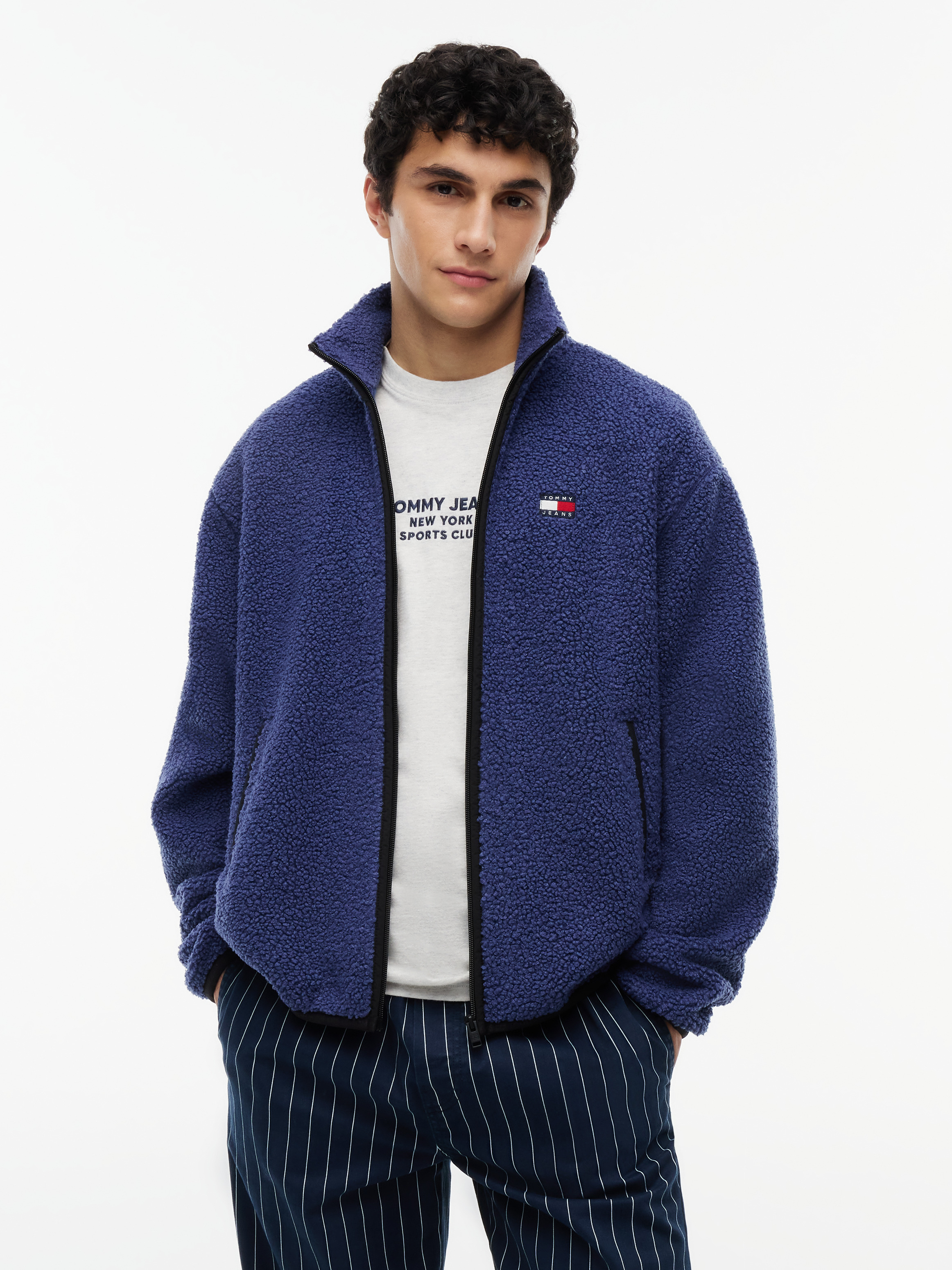 Zip Through Teddy Jacket
