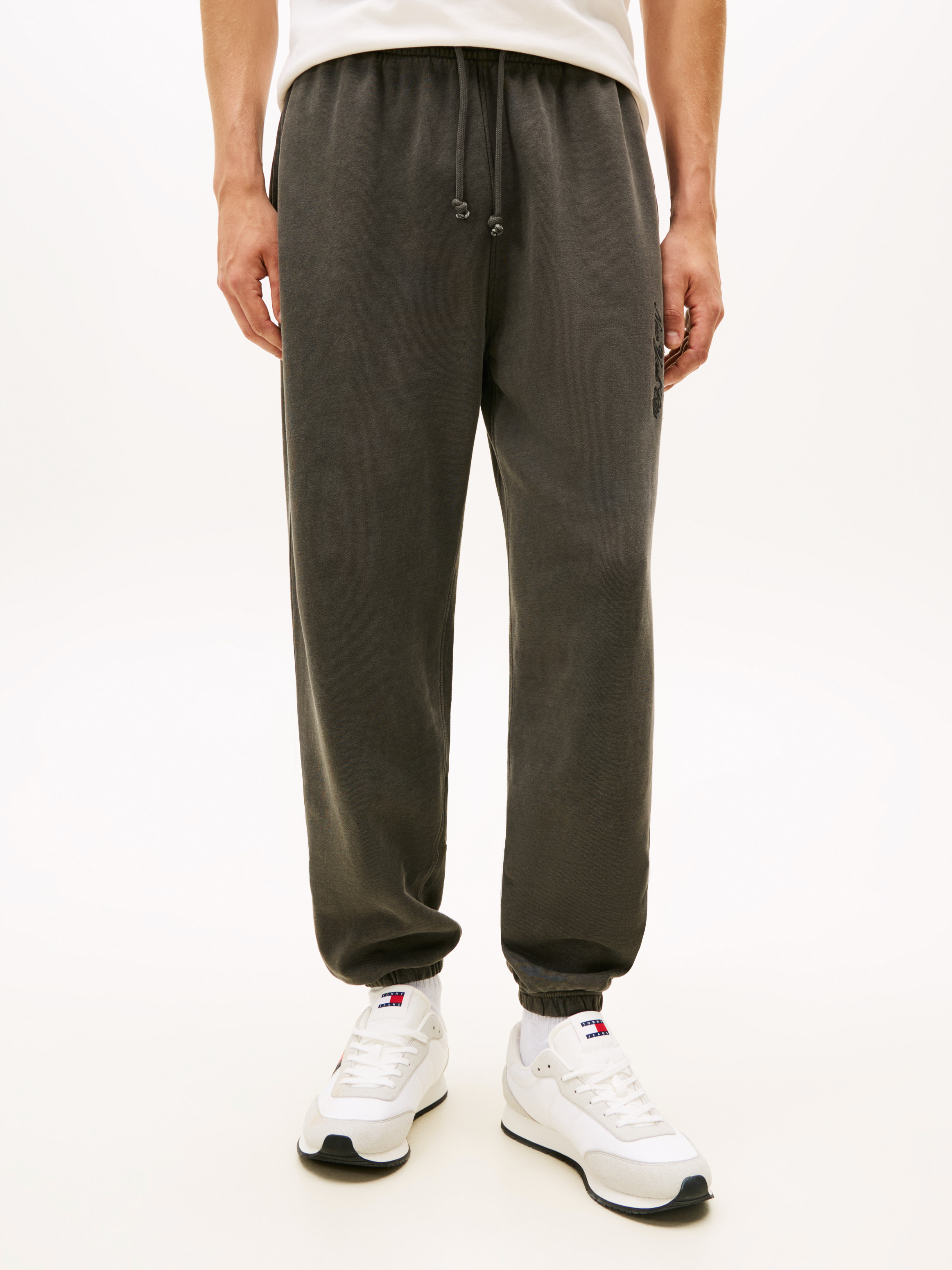 Classic Washed Tonal Logo Relaxed Joggers