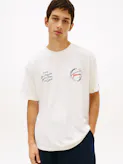 Circular Back Logo Relaxed T-Shirt