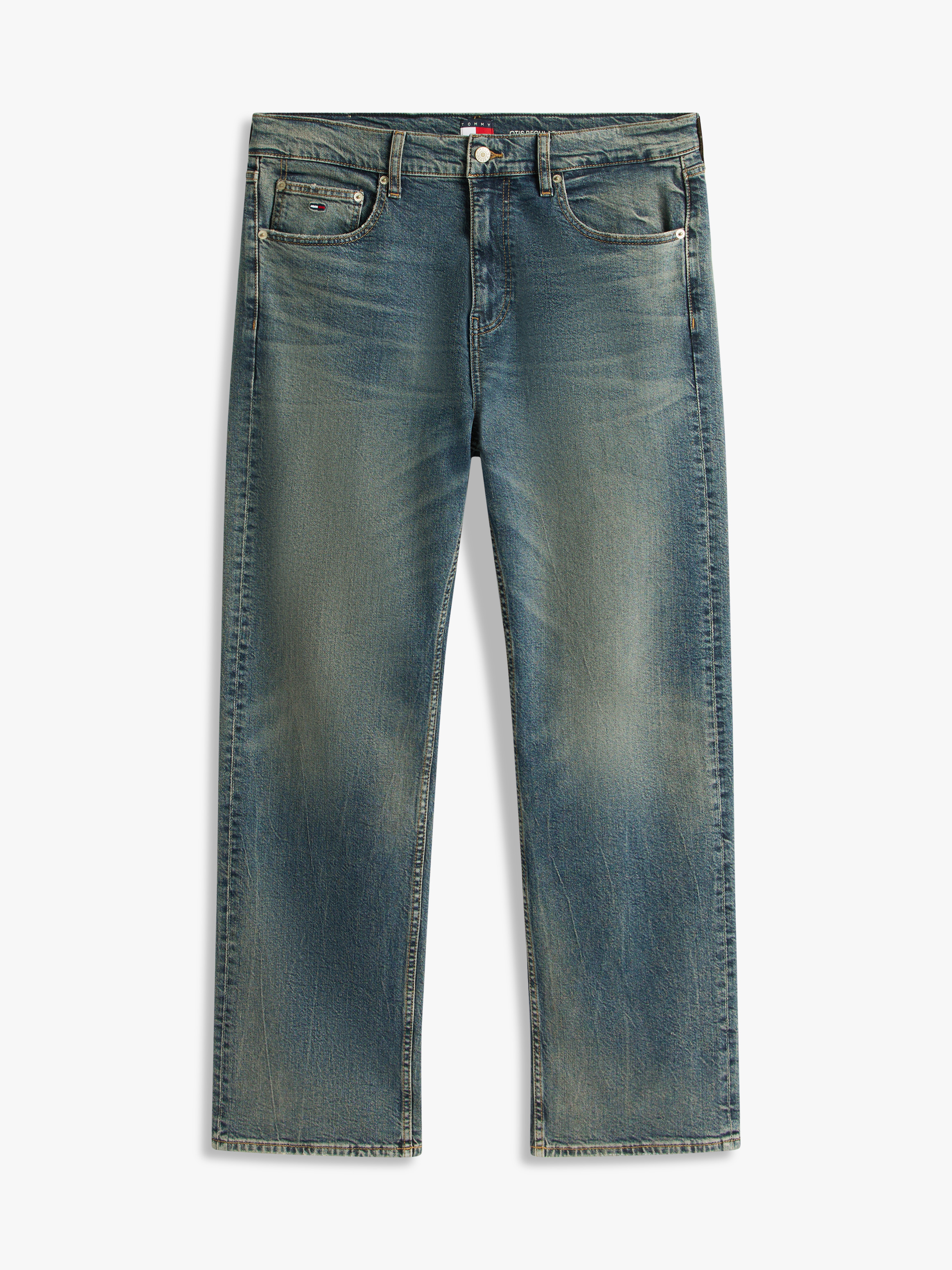 Otis Whiskered Regular Straight Leg Jeans | Jeans | Tommy Jeans