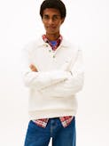 Slim Fit Polo Sweater