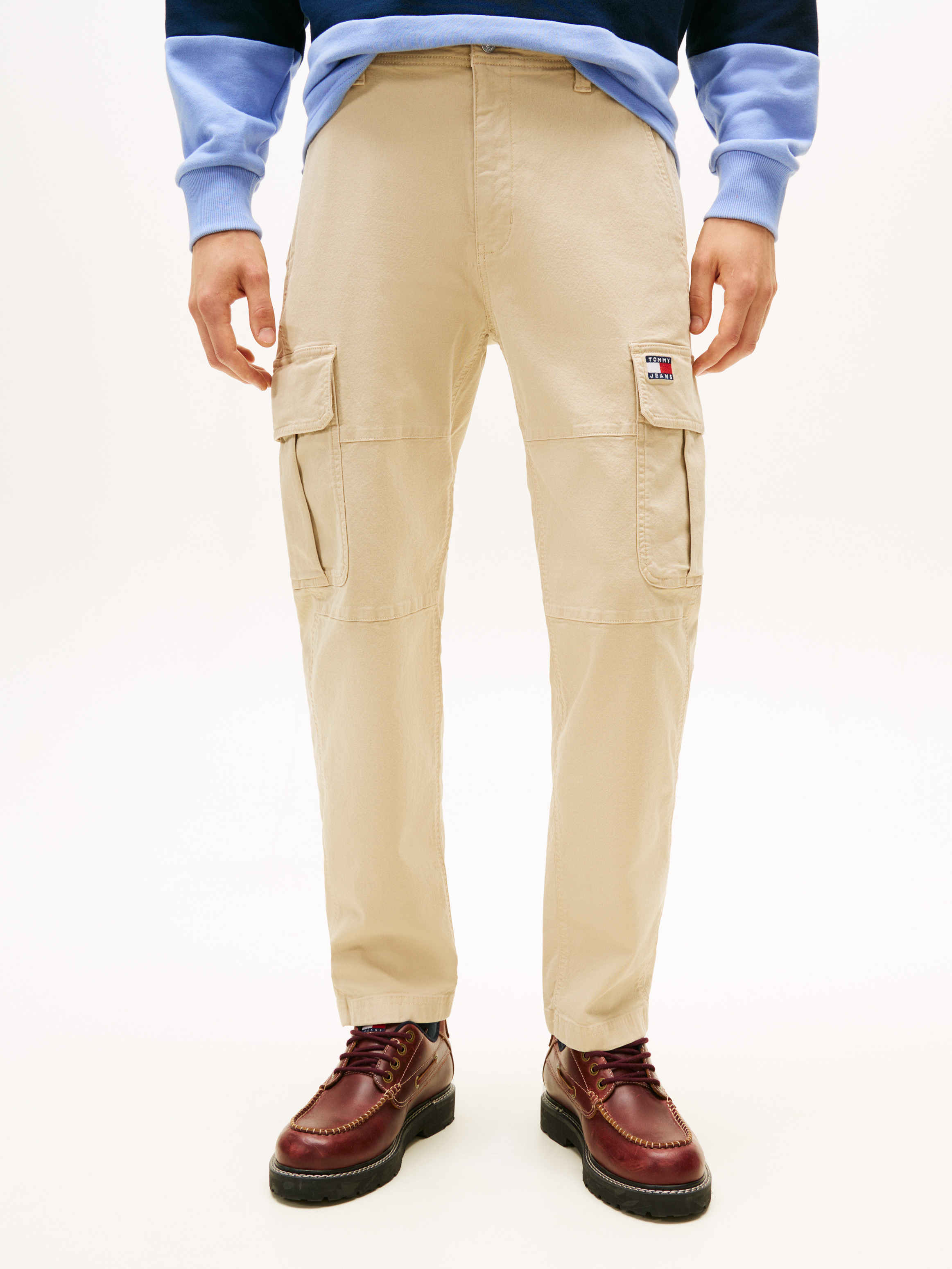 Sonny Tapered Canvas Cargo Trousers