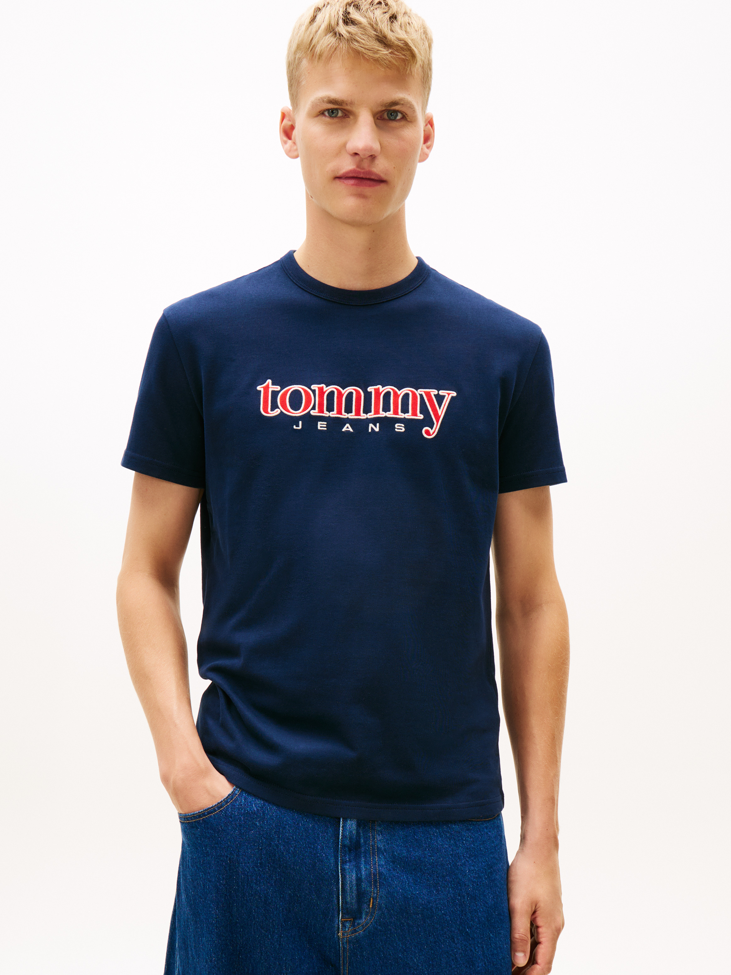 Logo Applique Jersey T-Shirt