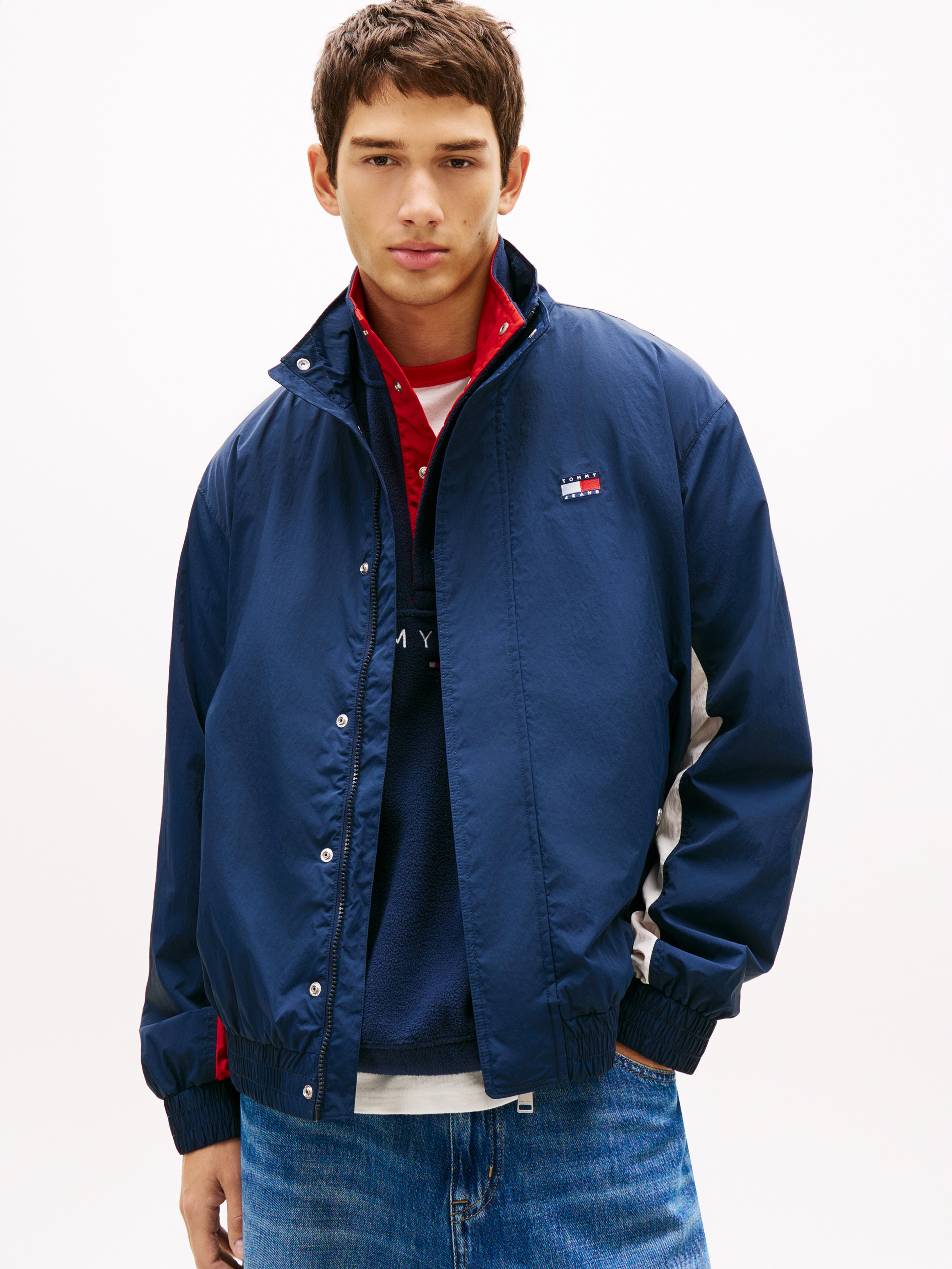 Flag Badge Back Logo Water Repellent Jacket