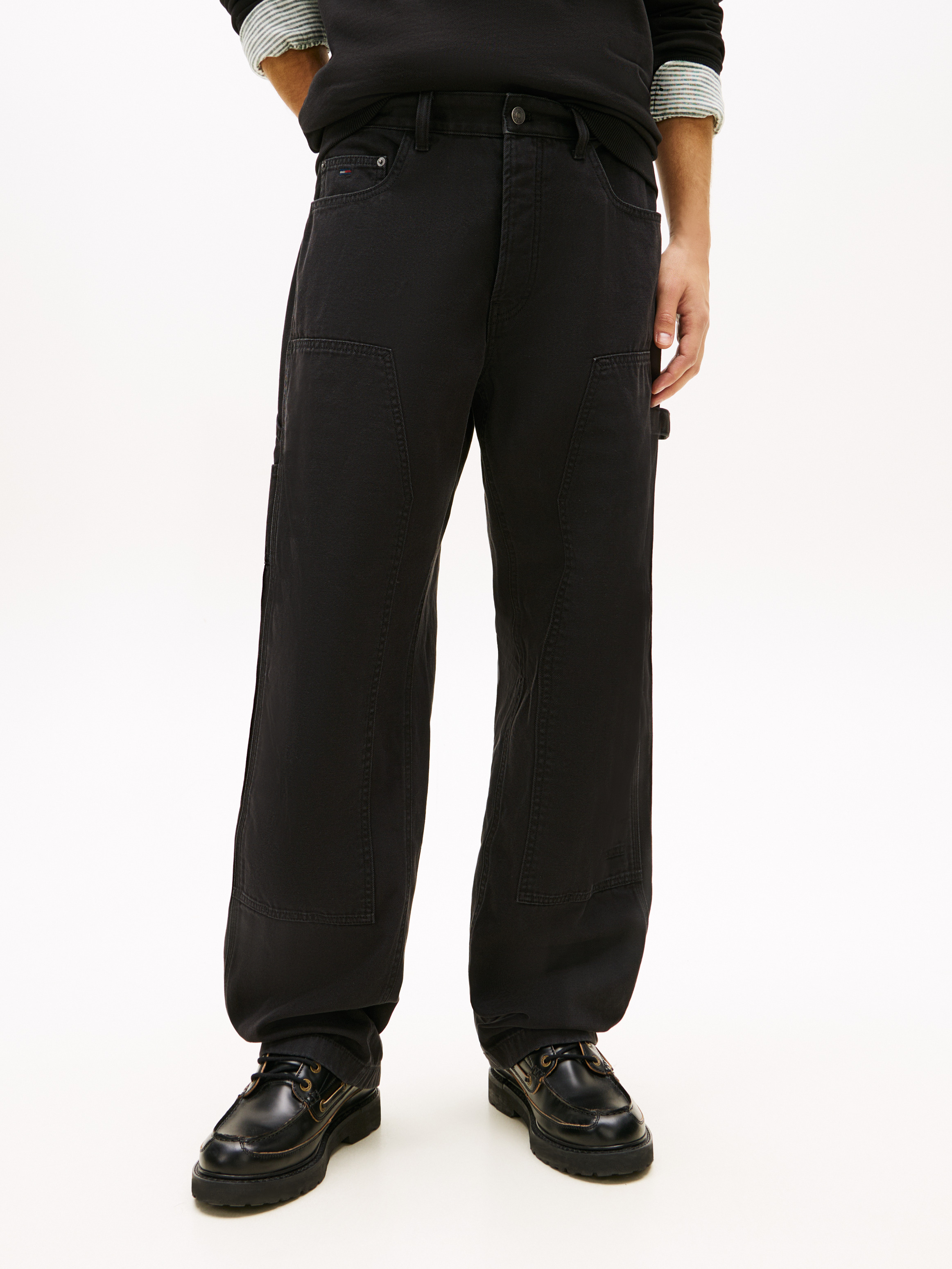 Jaimie Relaxed Twill Carpenter Trousers